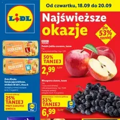 Lidl Gazetka - podgląd gazetki ważnej od 18.09.2025