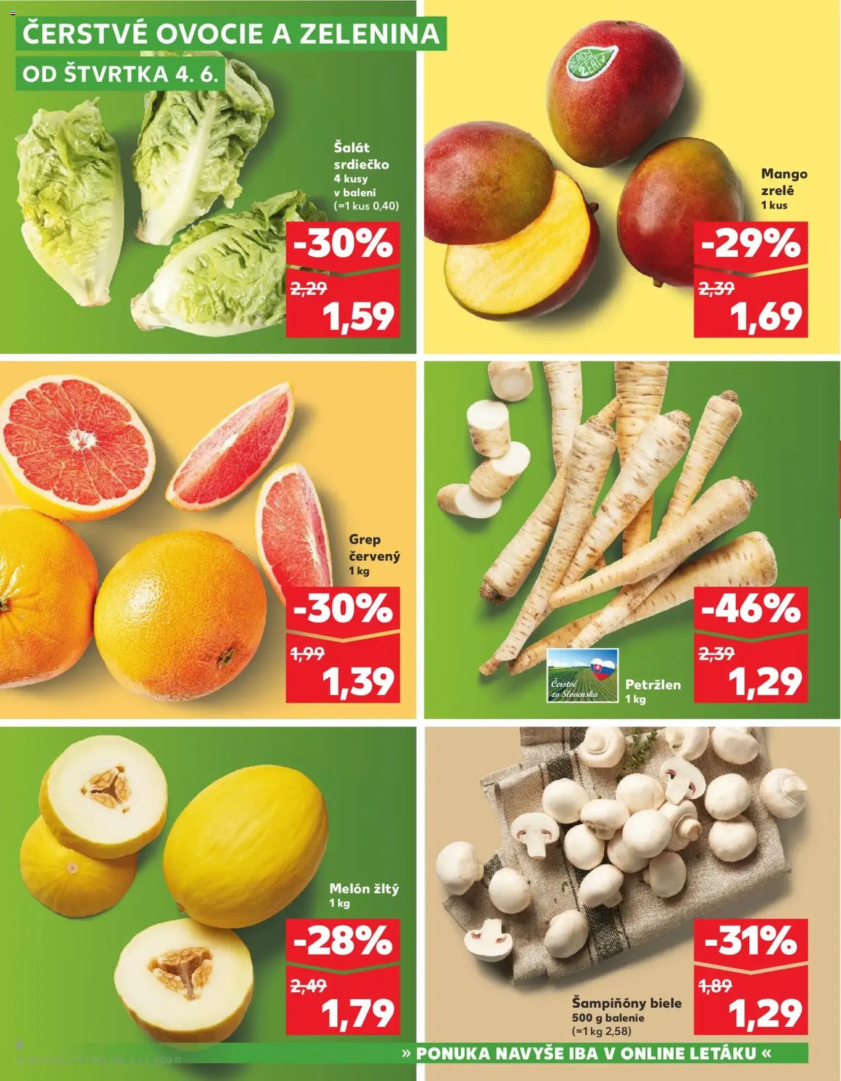 Kaufland leták - platný leták od 04.06.2026 strana 6 z 76