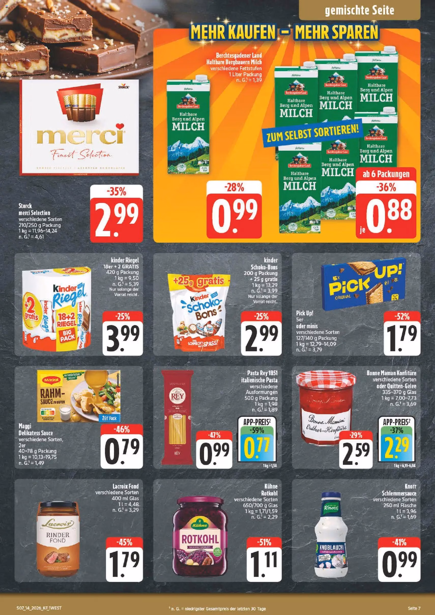 Nah & gut Prospekt - Gültiger Prospekt ab 30.03.2026, Seite 7 von insgesamt 8