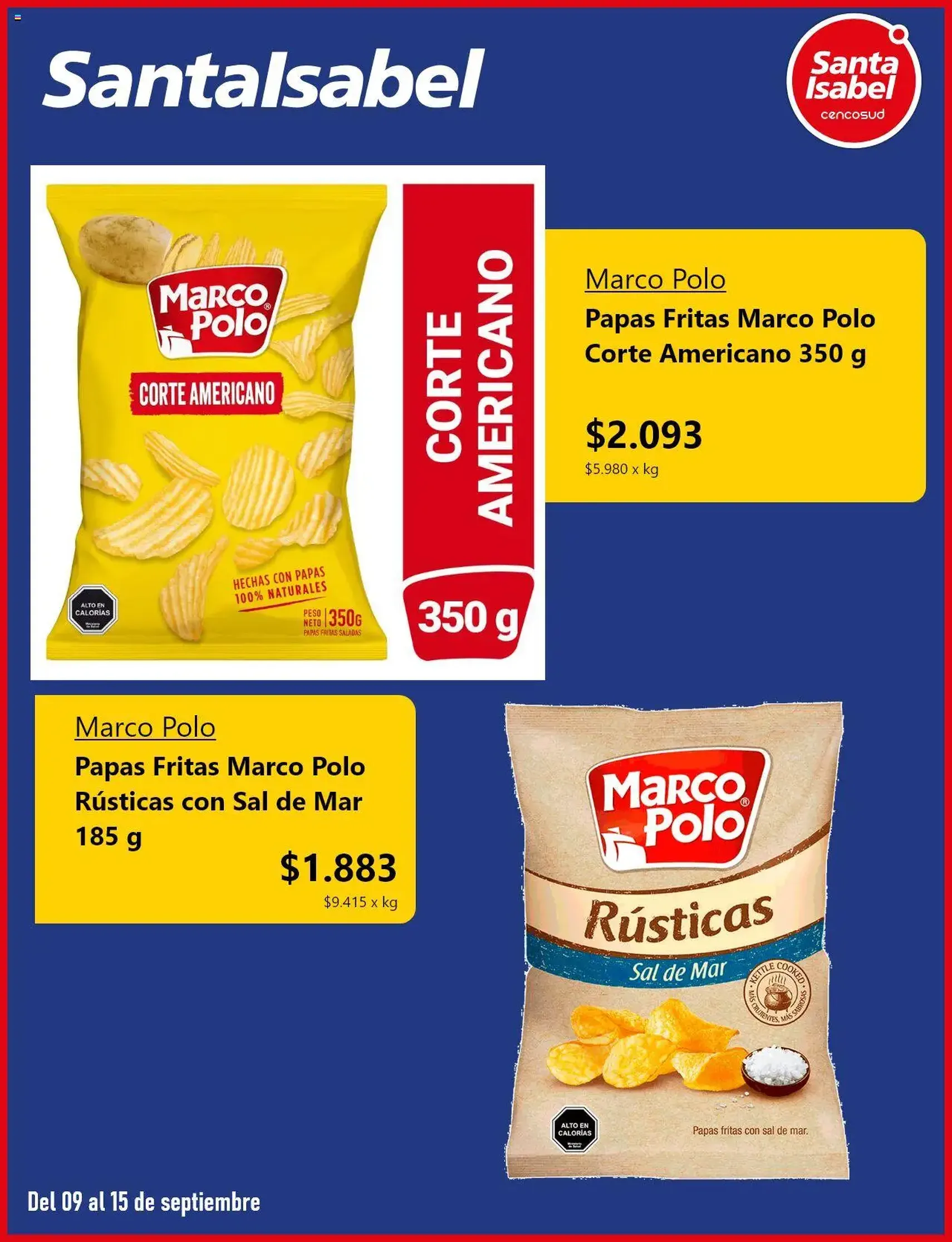 Santa Isabel ofertas - folleto válido desde 08.09.2025 página 2 de 5
