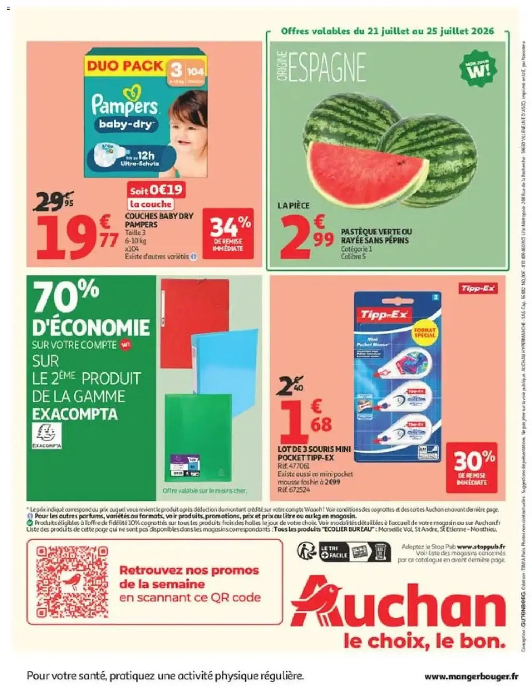 Auchan Promos XXL, rentrée - brochure valable à partir du 21/07/2026, page 48 sur 49