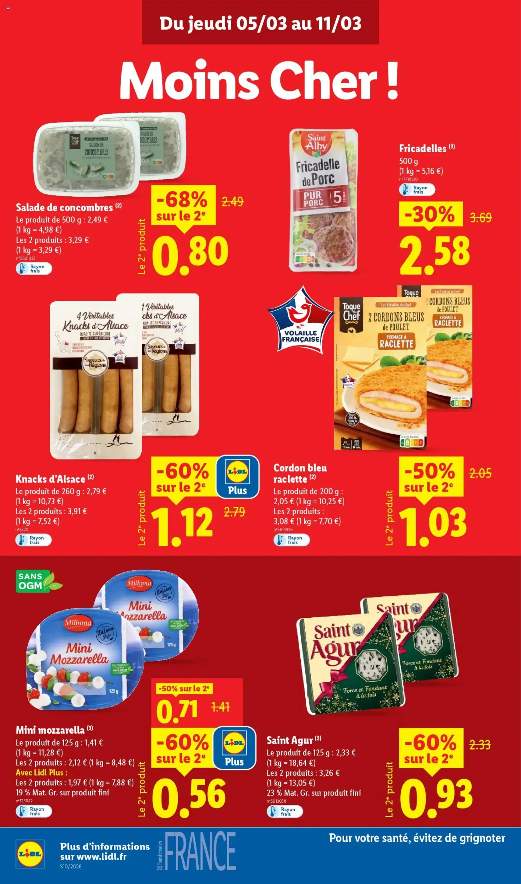 LIDL catalogue semaine 10 - brochure valable à partir du 05/03/2026, page 10 sur 79