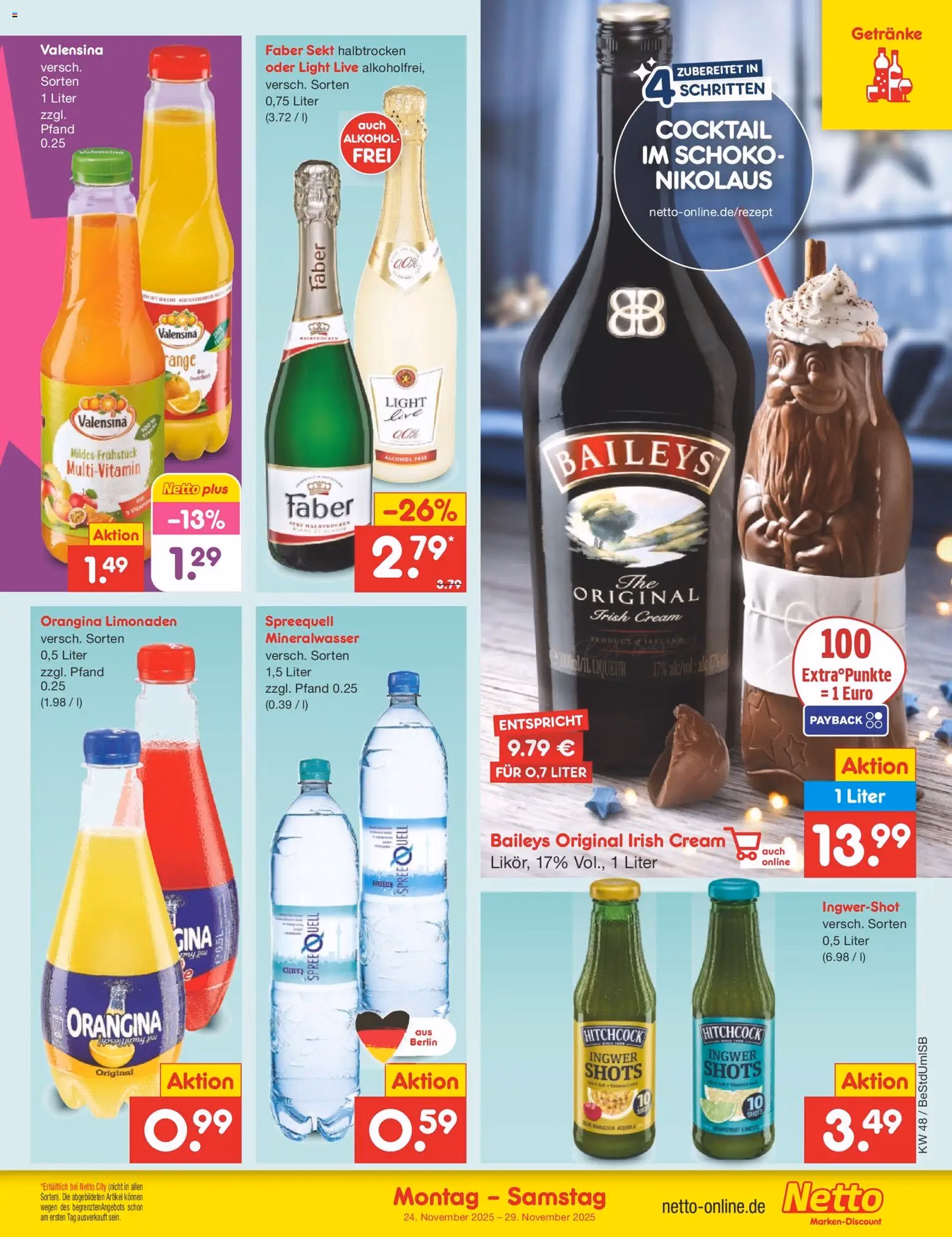 Netto Marken-Discount - Black Friday - Gültiger Prospekt ab 24.11.2025, Seite 33 von insgesamt 60