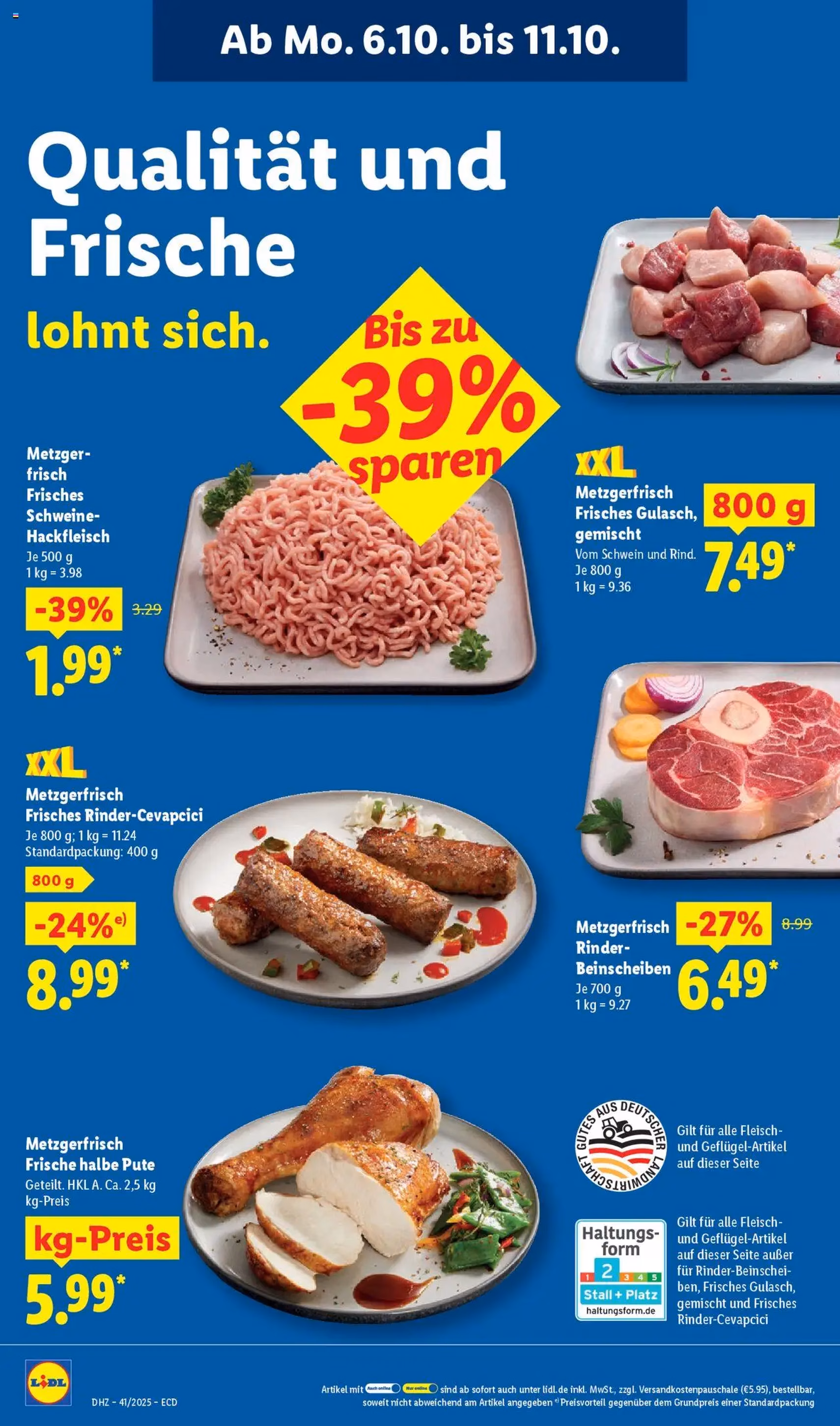 Lidl Prospekt - Gültiger Prospekt ab 06.10.2025, Seite 10 von insgesamt 68