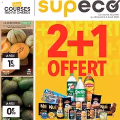 Supeco catalogue - Prévisualisation du catalogue valable à partir du 22/07/2025