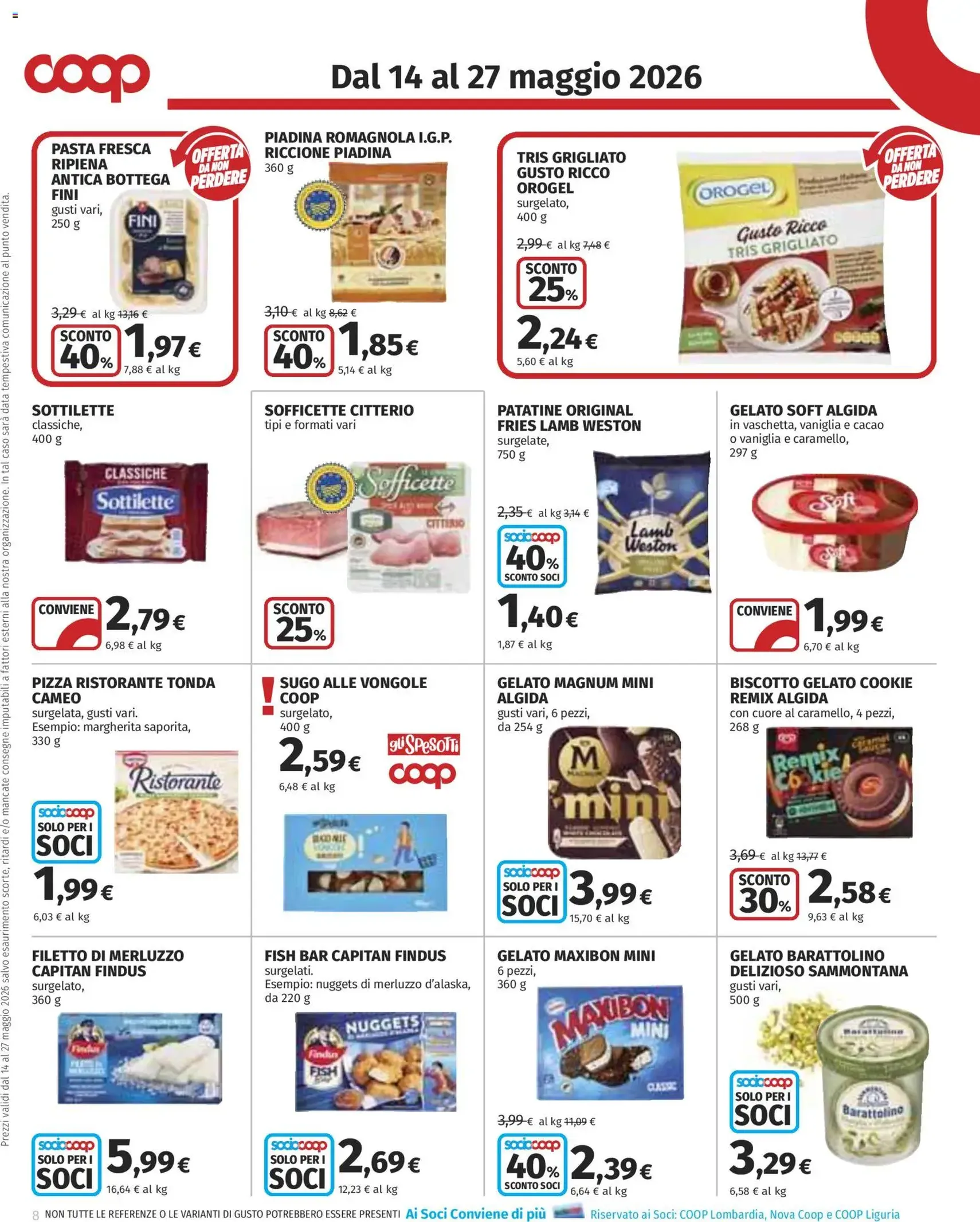 COOP volantino Offerte Top Milano - volantino valido dal 14/05/2026 pagina 8 di 25