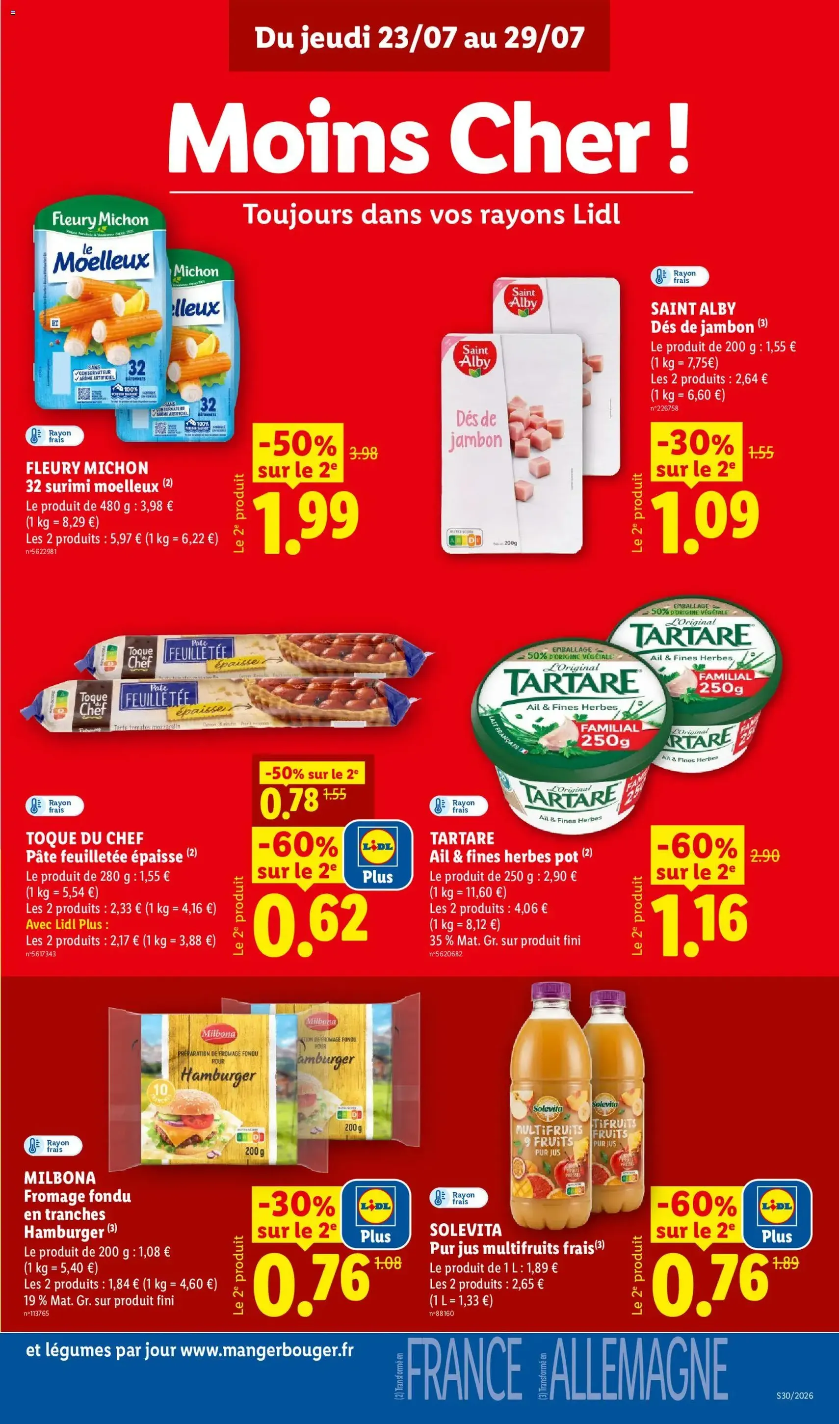 LIDL catalogue - brochure valable à partir du 23/07/2026, page 13 sur 64