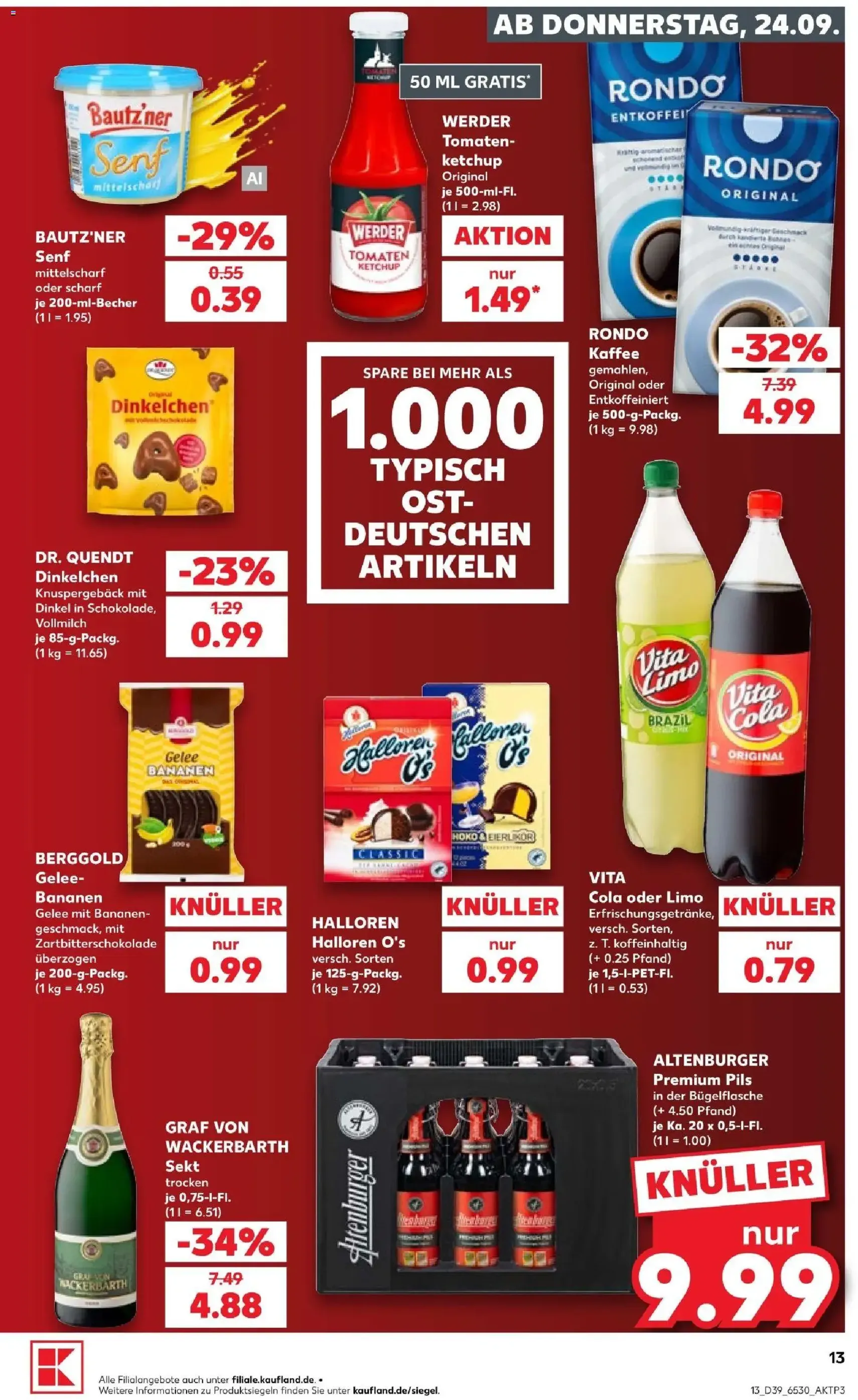 Kaufland Prospekt - Gültiger Prospekt ab 24.09.2026, Seite 13 von insgesamt 72