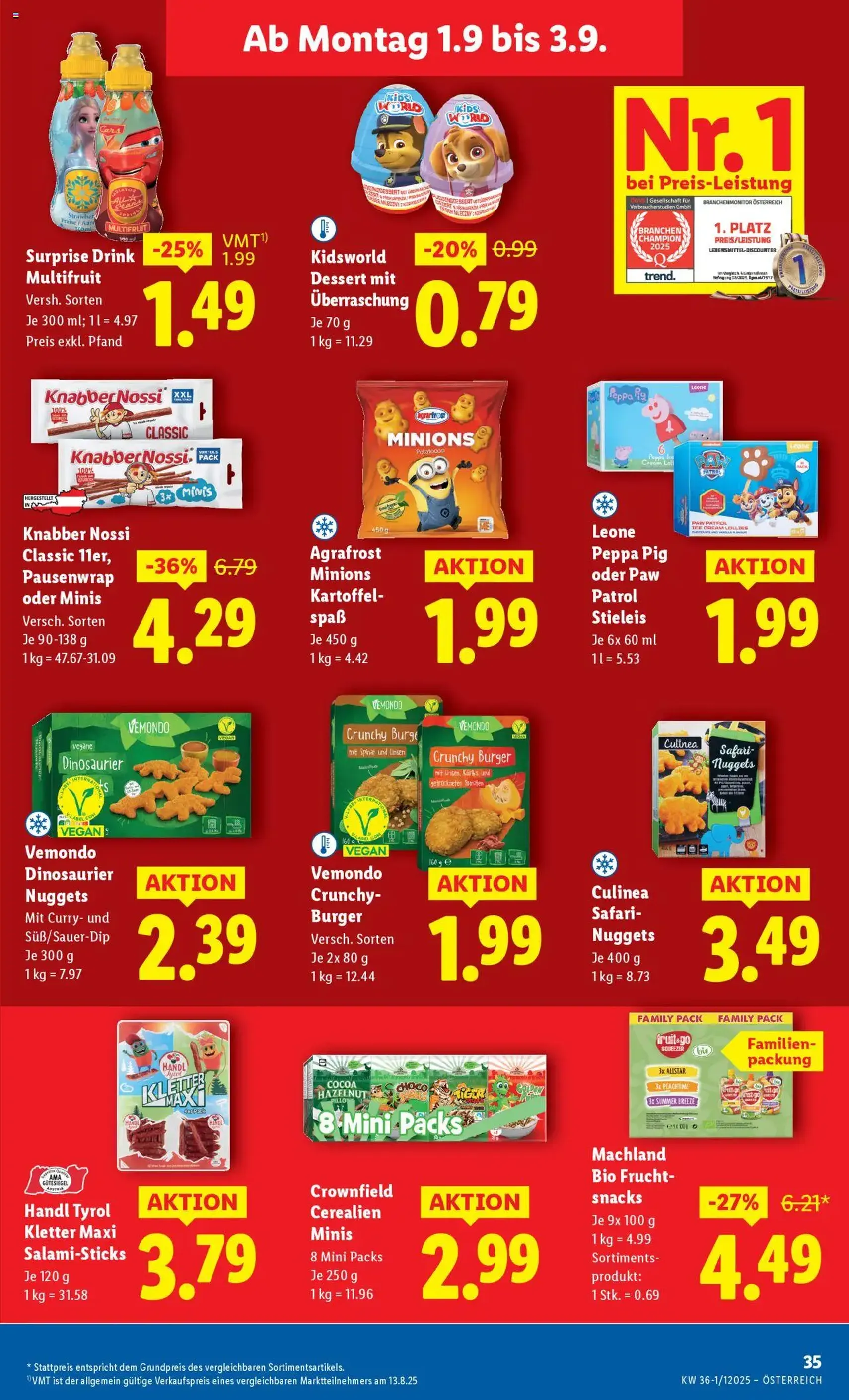 Lidl Flugblatt - Gültiger Prospekt ab 28.08.2025, Seite 39 von insgesamt 48 Lidl Flugblatt - Gültiger Prospekt ab 28.08.2025, Seite 39 von insgesamt 48