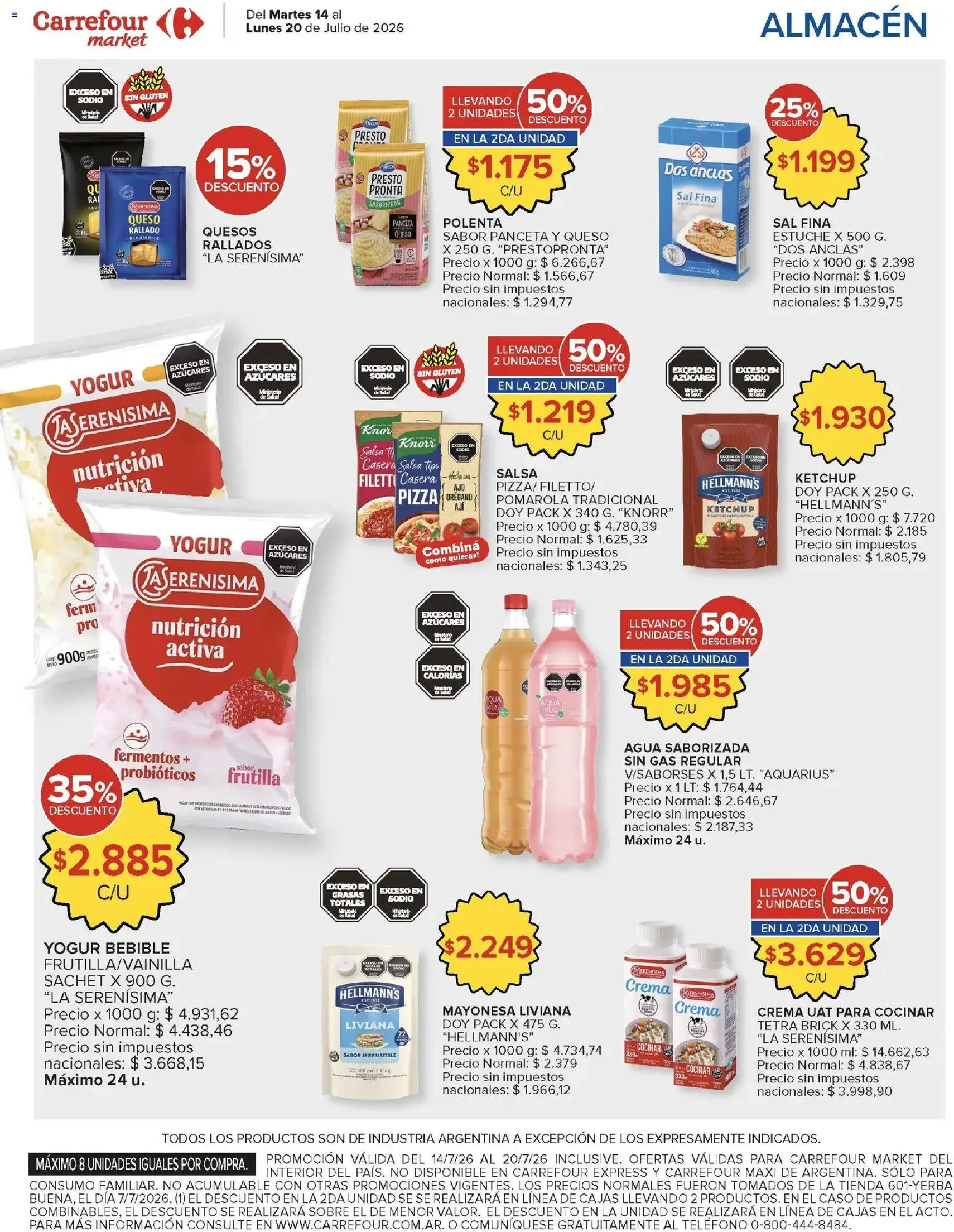Carrefour ofertas - folleto válido desde 14/07/2026 página 42 de 54