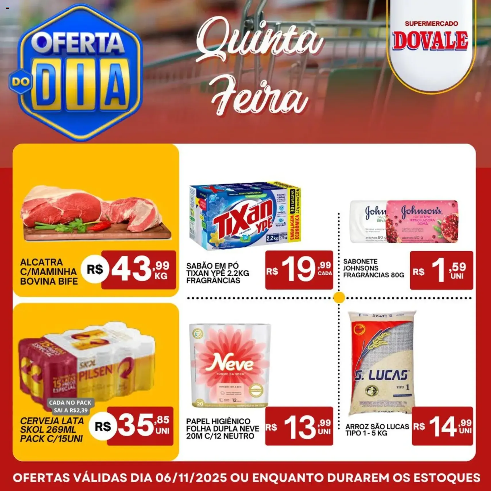 Dovale - Ofertas do Dia - folheto válido a partir de 06/11/2025 página 1 de 1