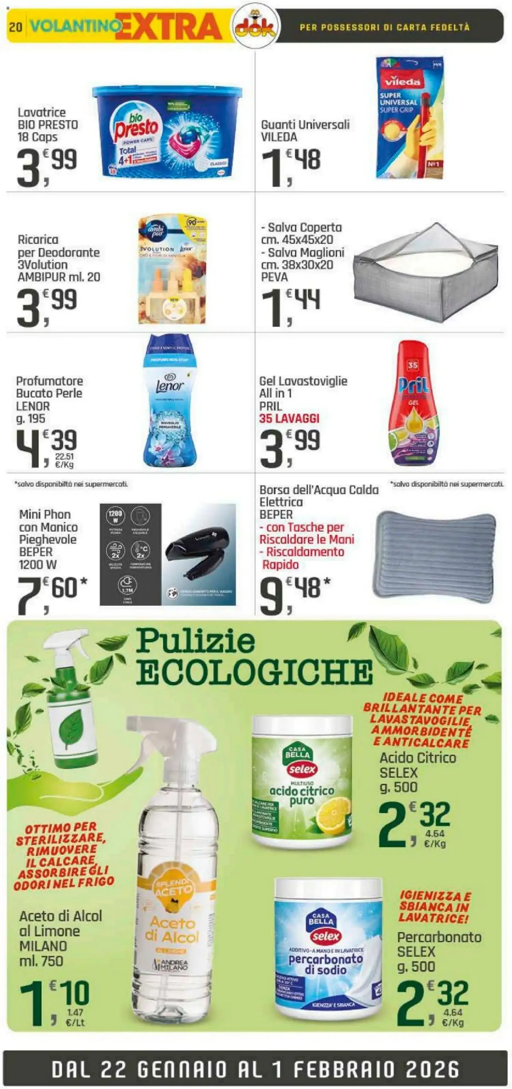 Volantino DOK - volantino valido dal 22/01/2026 pagina 20 di 22