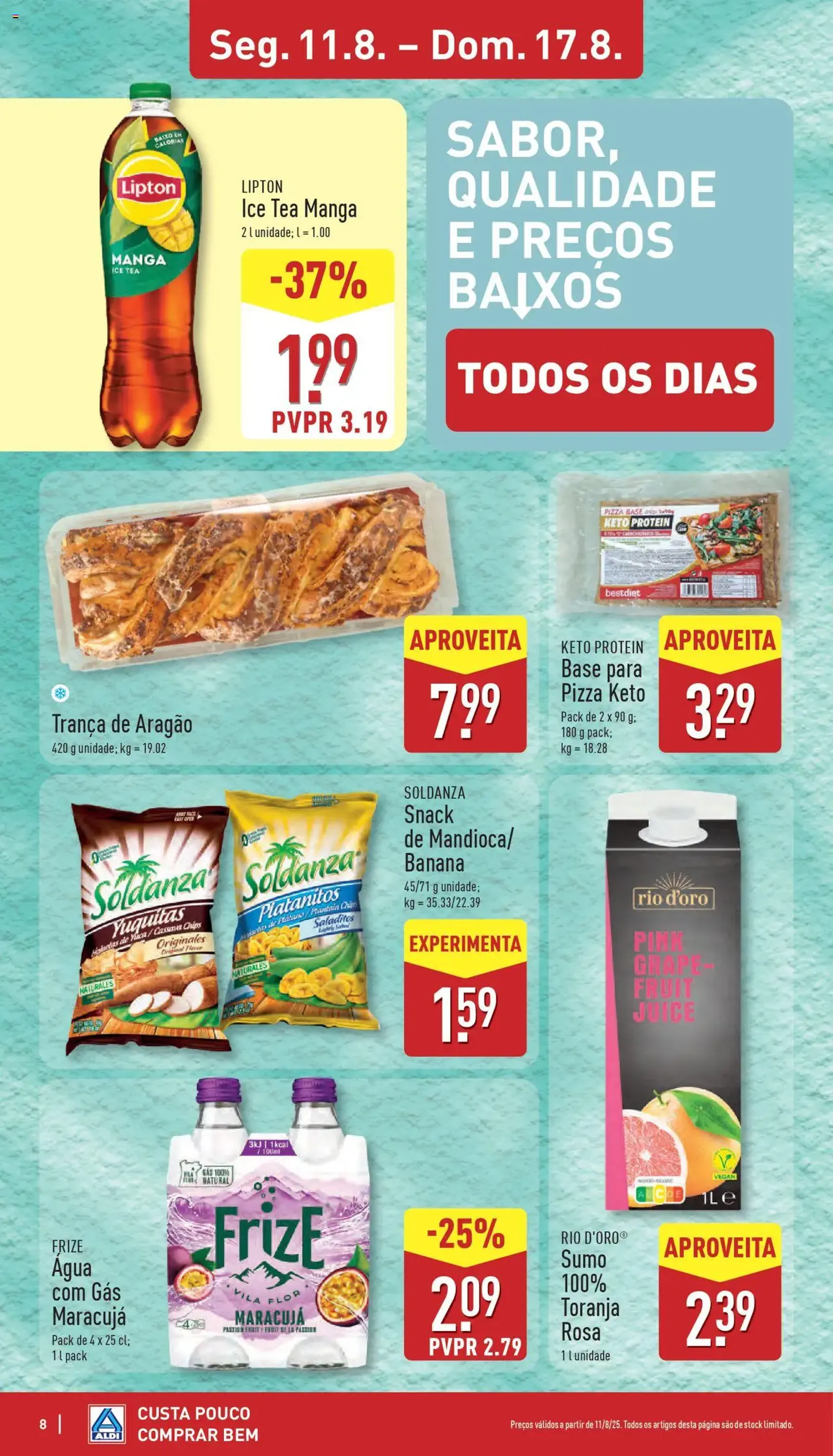 Aldi folheto - folheto válido a partir de 11/08/2025 página 8 de 36