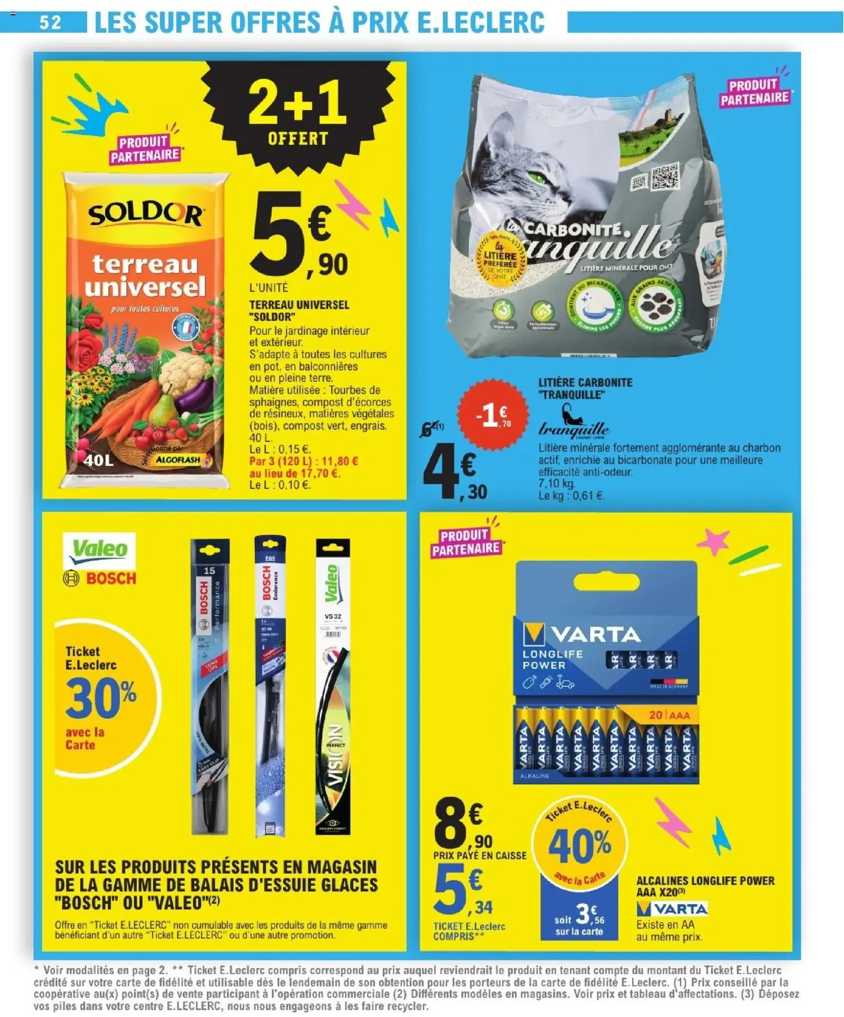 E.Leclerc catalogue - brochure valable à partir du 01/09/2026, page 52 sur 56