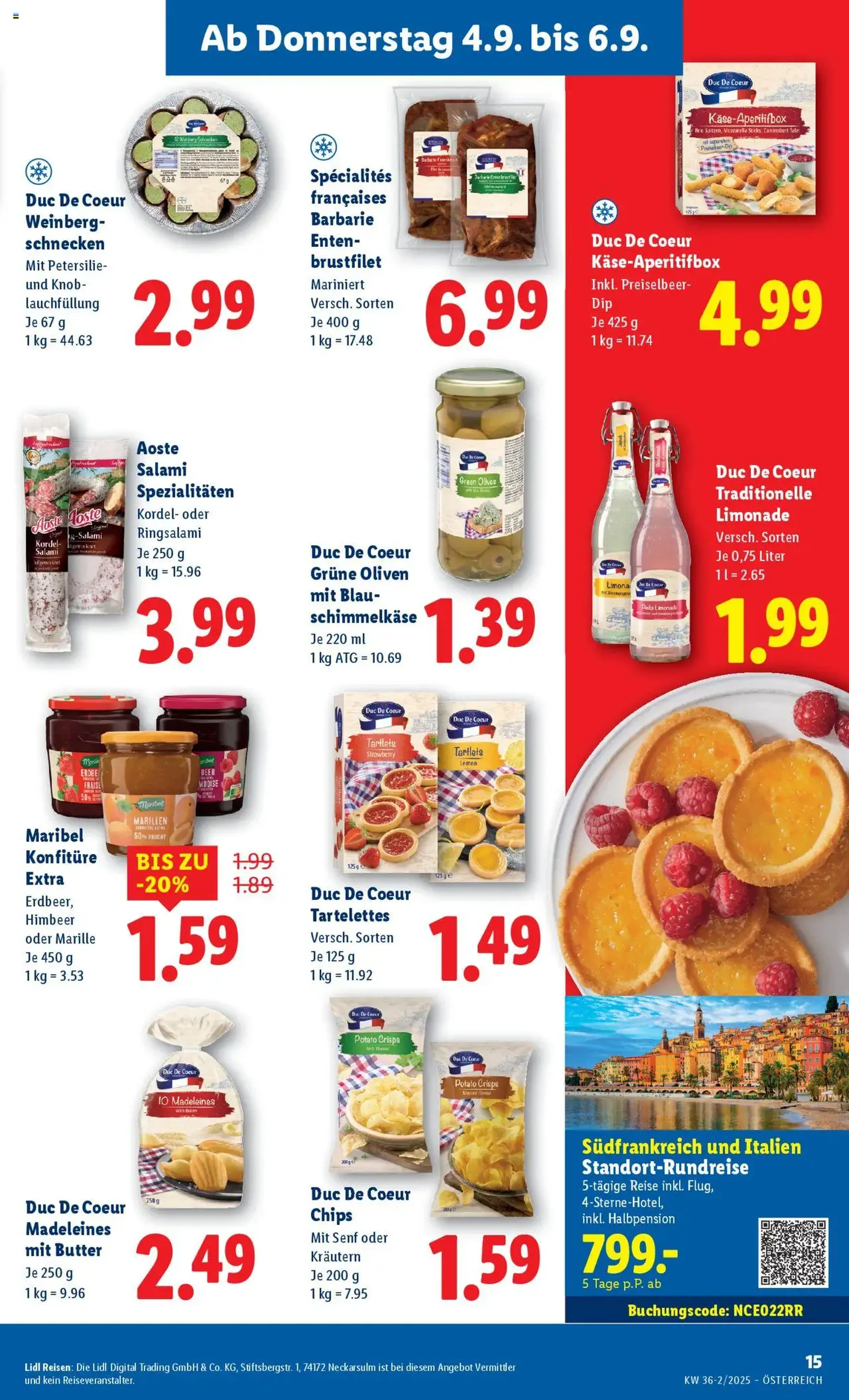 Lidl Flugblatt - Gültiger Prospekt ab 04.09.2025, Seite 17 von insgesamt 49 Lidl Flugblatt - Gültiger Prospekt ab 04.09.2025, Seite 17 von insgesamt 49
