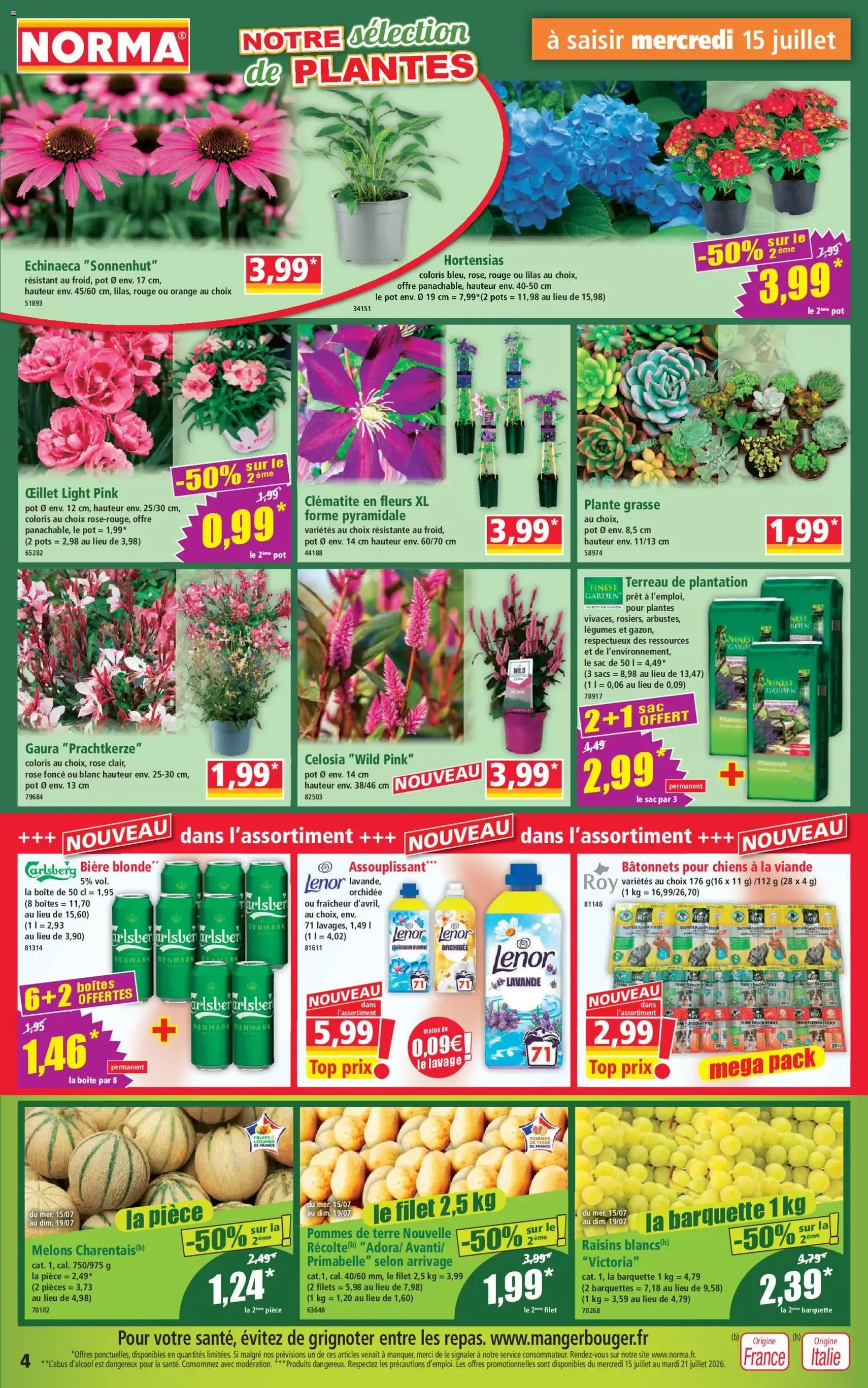 Norma catalogue - brochure valable à partir du 15/07/2026, page 4 sur 12