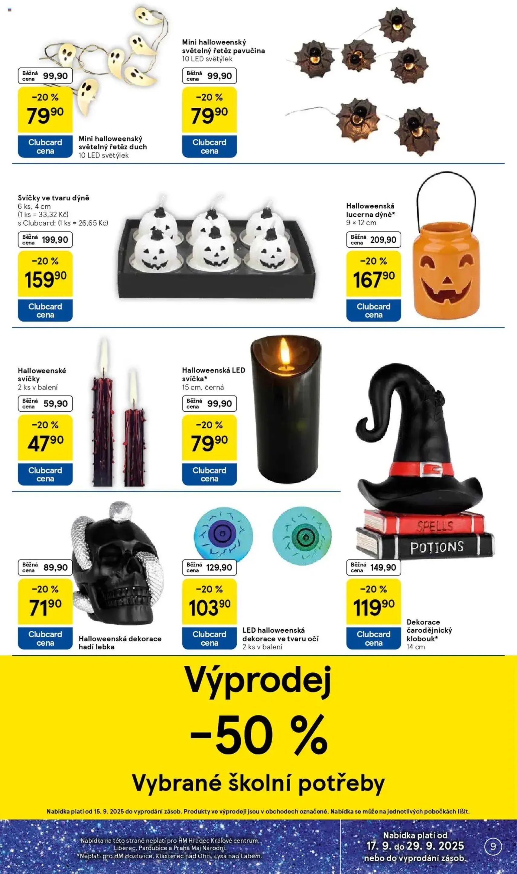 Tesco leták - Hypermarket - platný leták od 17.09.2025 strana 9 z 33