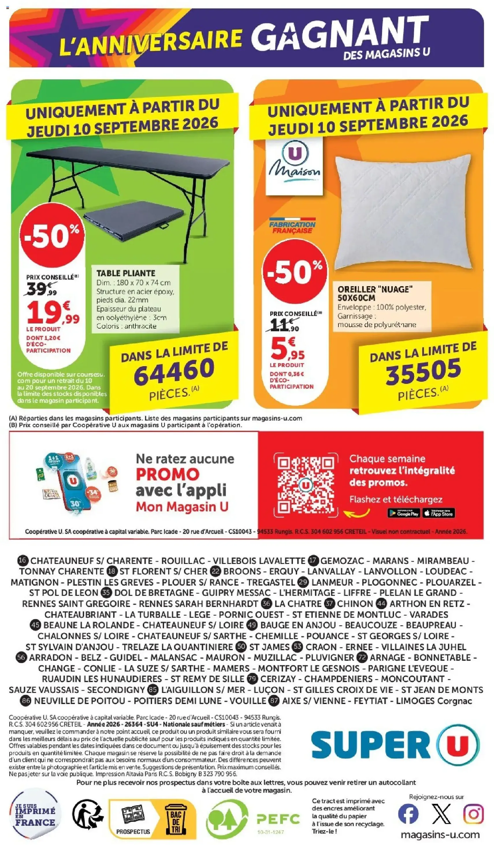 Super U catalogue - brochure valable à partir du 08/09/2026, page 48 sur 48