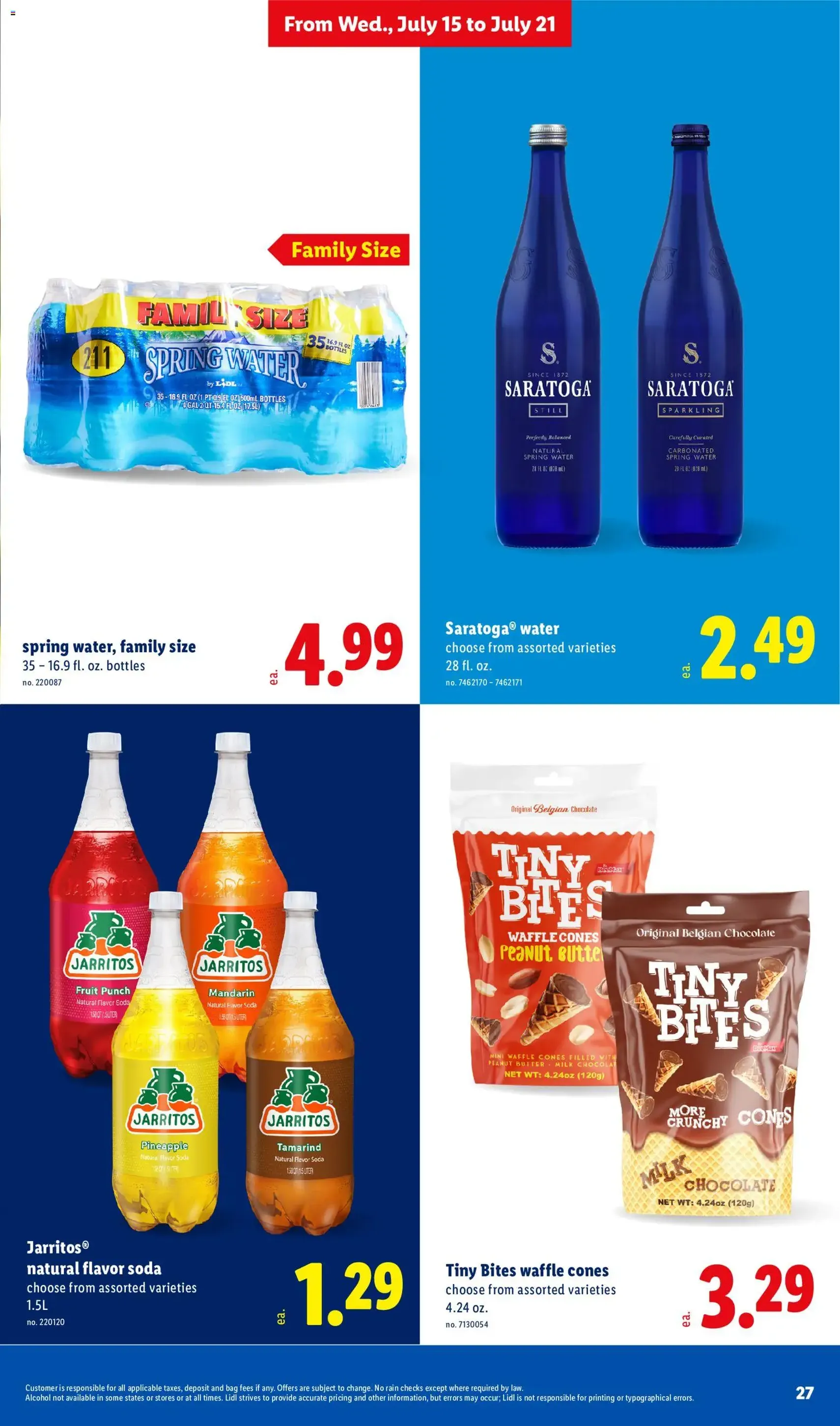 Lidl Weekly Ad - valid flyer from 07/15/2026, page 27 of 42