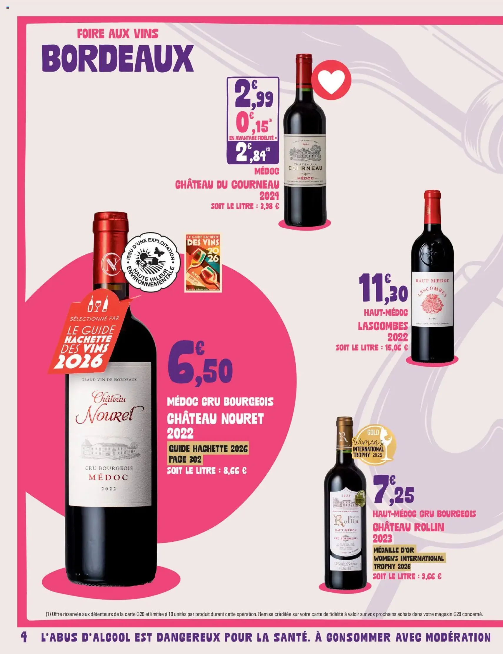 G20 Supermarchés catalogue - brochure valable à partir du 22/09/2026, page 4 sur 20