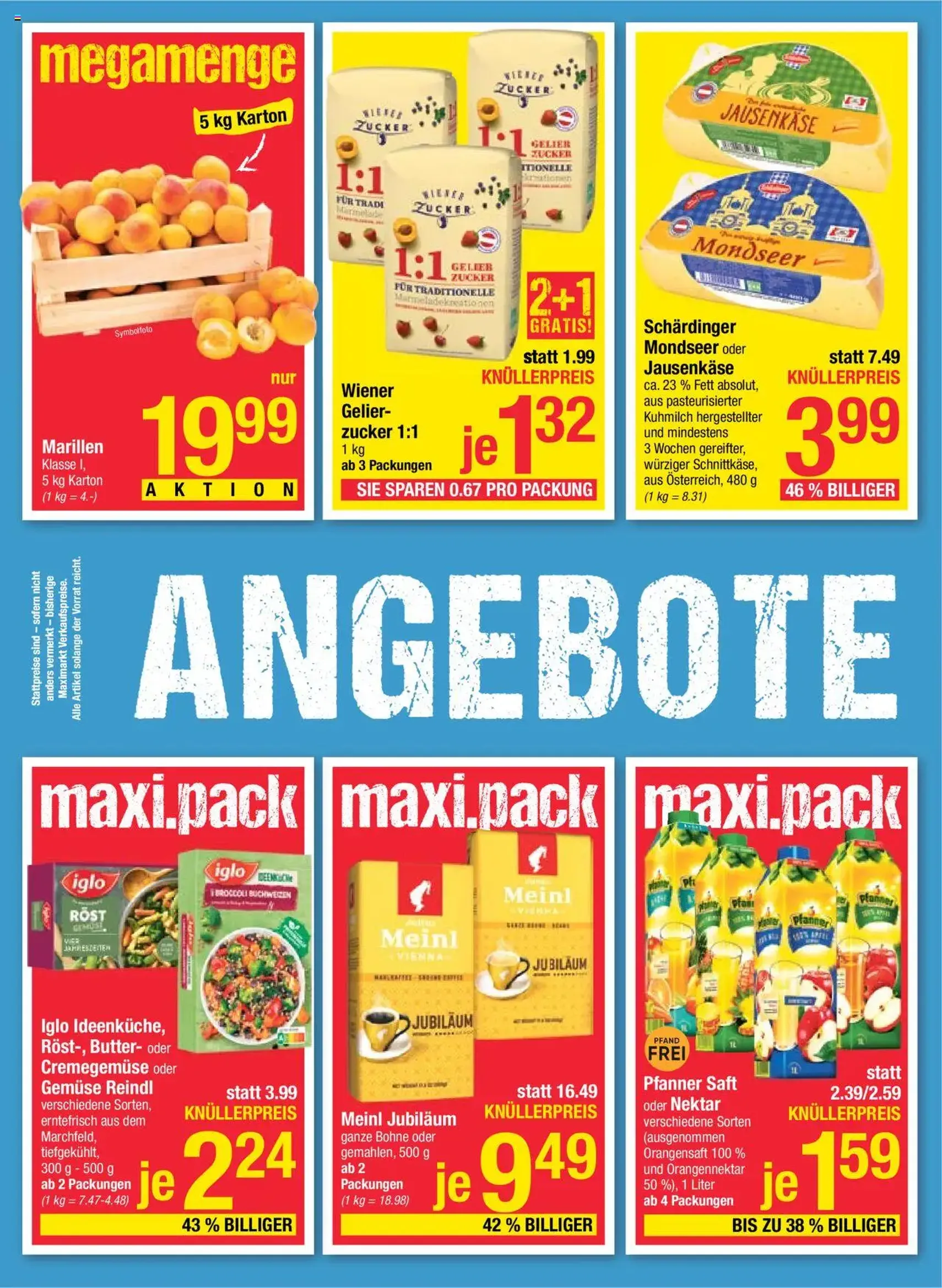 Maximarkt Flugblatt - Gültiger Prospekt ab 21.07.2025, Seite 2 von insgesamt 20 Maximarkt Flugblatt - Gültiger Prospekt ab 21.07.2025, Seite 2 von insgesamt 20