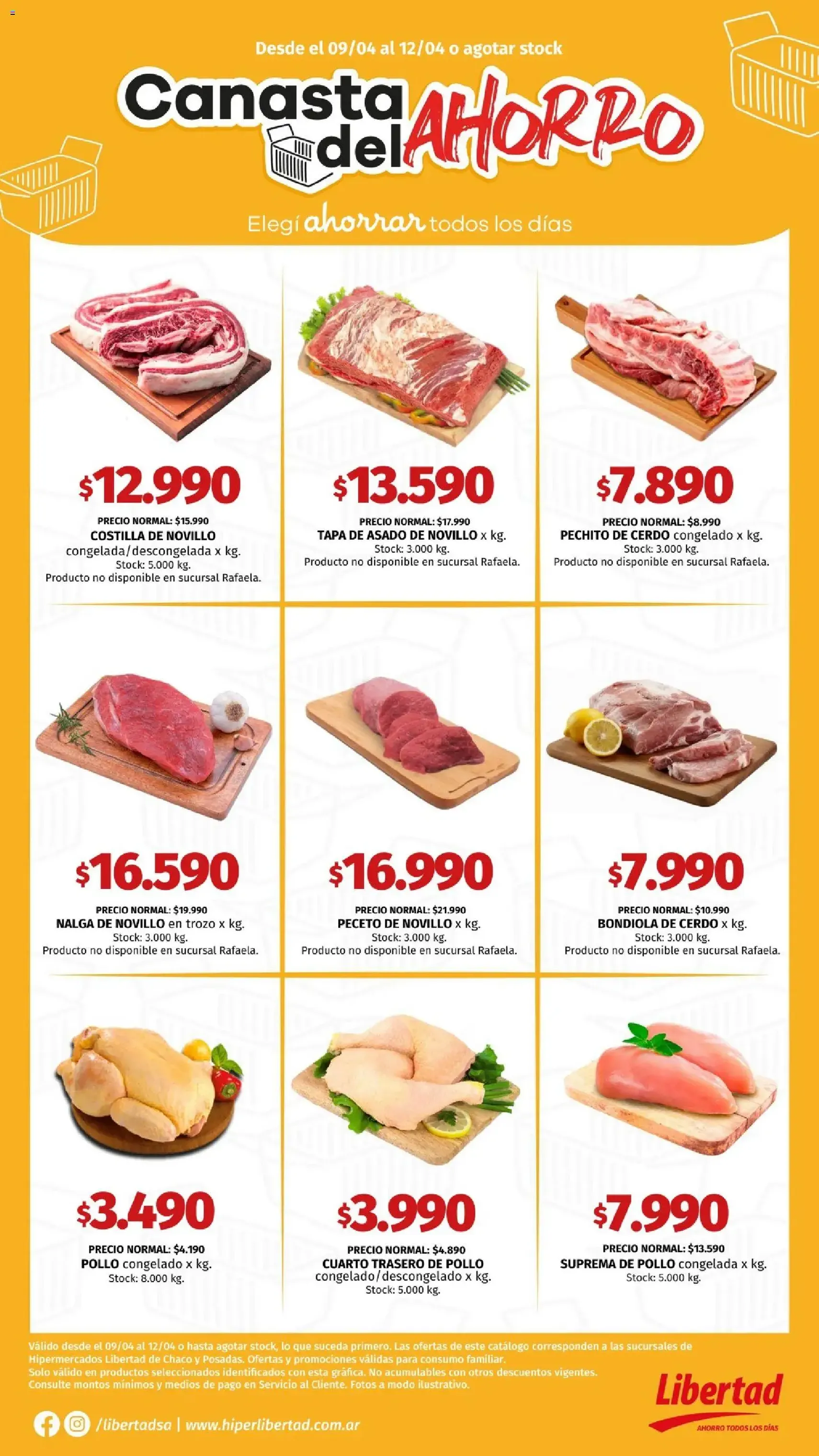 Hipermercado Libertad catálogo - folleto válido desde 09/04/2026 página 2 de 6