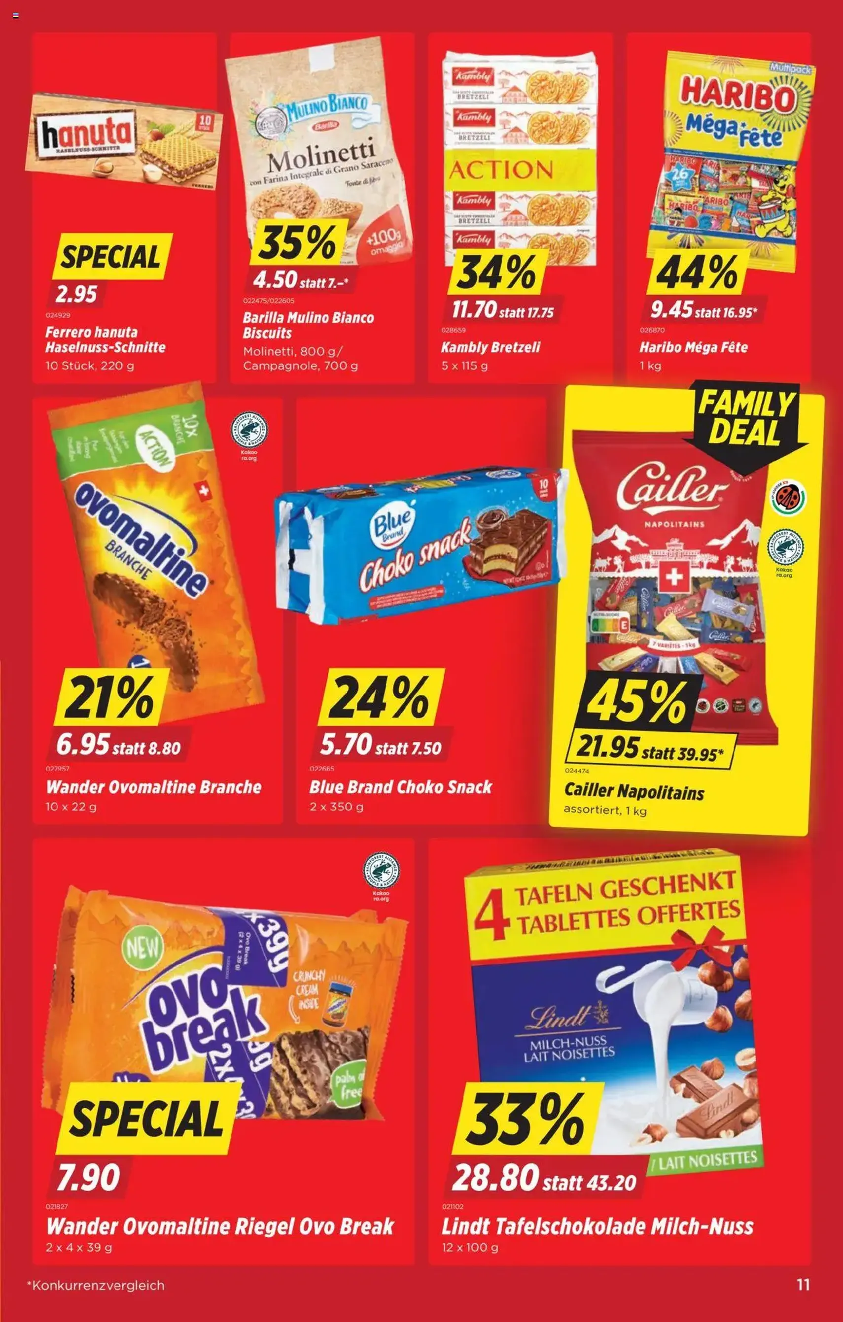 Denner Aktionen - Gültiger Prospekt ab 22.07.2025, Seite 11 von insgesamt 24 Denner Aktionen - Gültiger Prospekt ab 22.07.2025, Seite 11 von insgesamt 24
