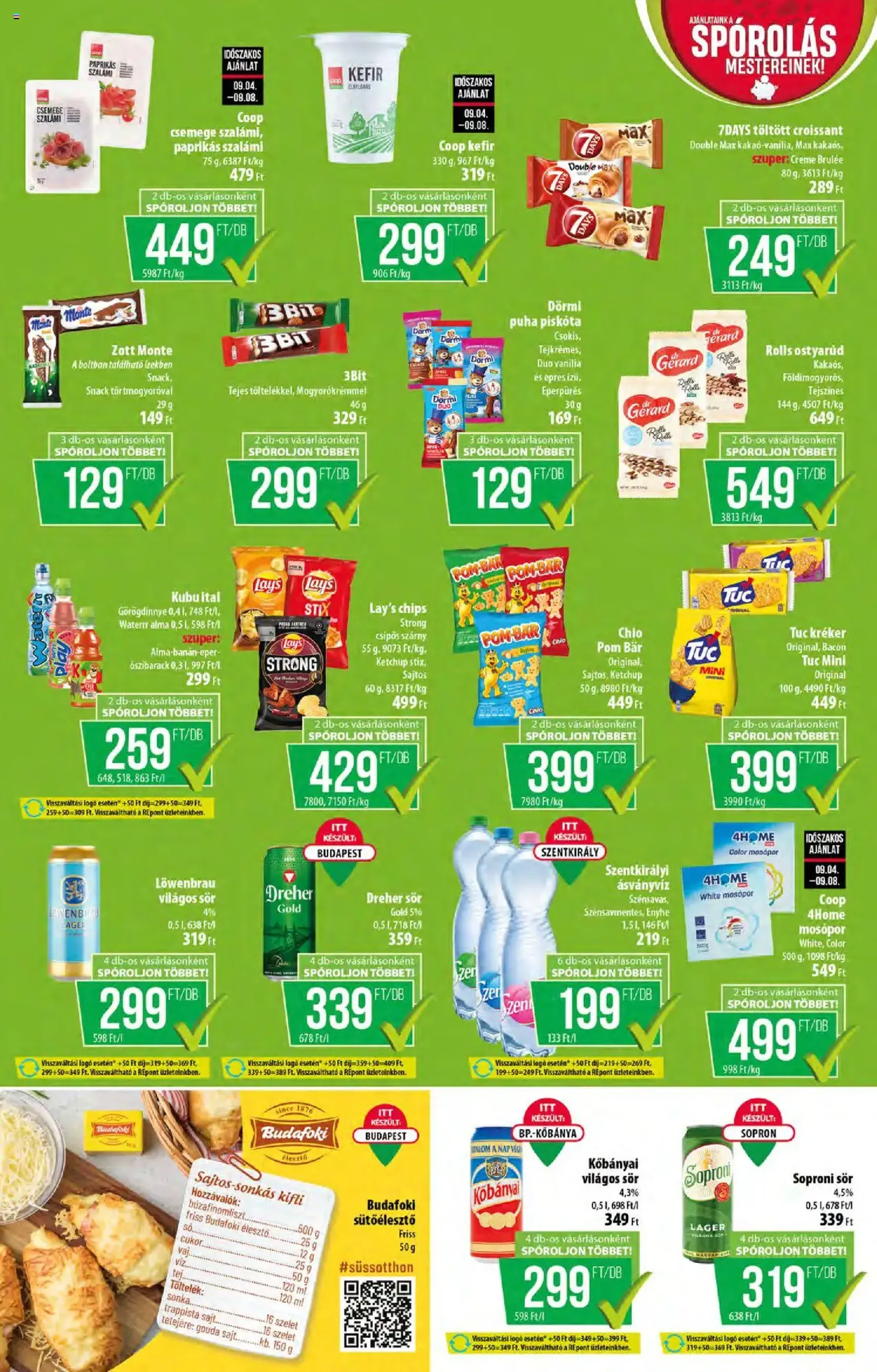 COOP Akciós újság - 2025.09.04. érvényes szórólap 6 oldal 12 oldalból COOP Akciós újság - 2025.09.04. érvényes szórólap 6 oldal 12 oldalból
