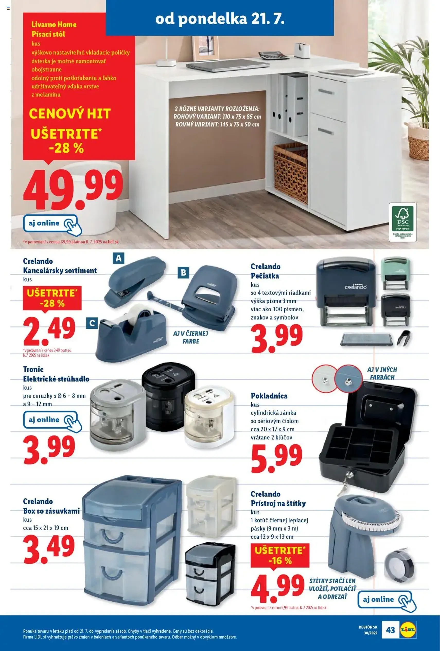 Lidl leták - platný leták od 21.07.2025 strana 57 z 99 Lidl leták - platný leták od 21.07.2025 strana 57 z 99