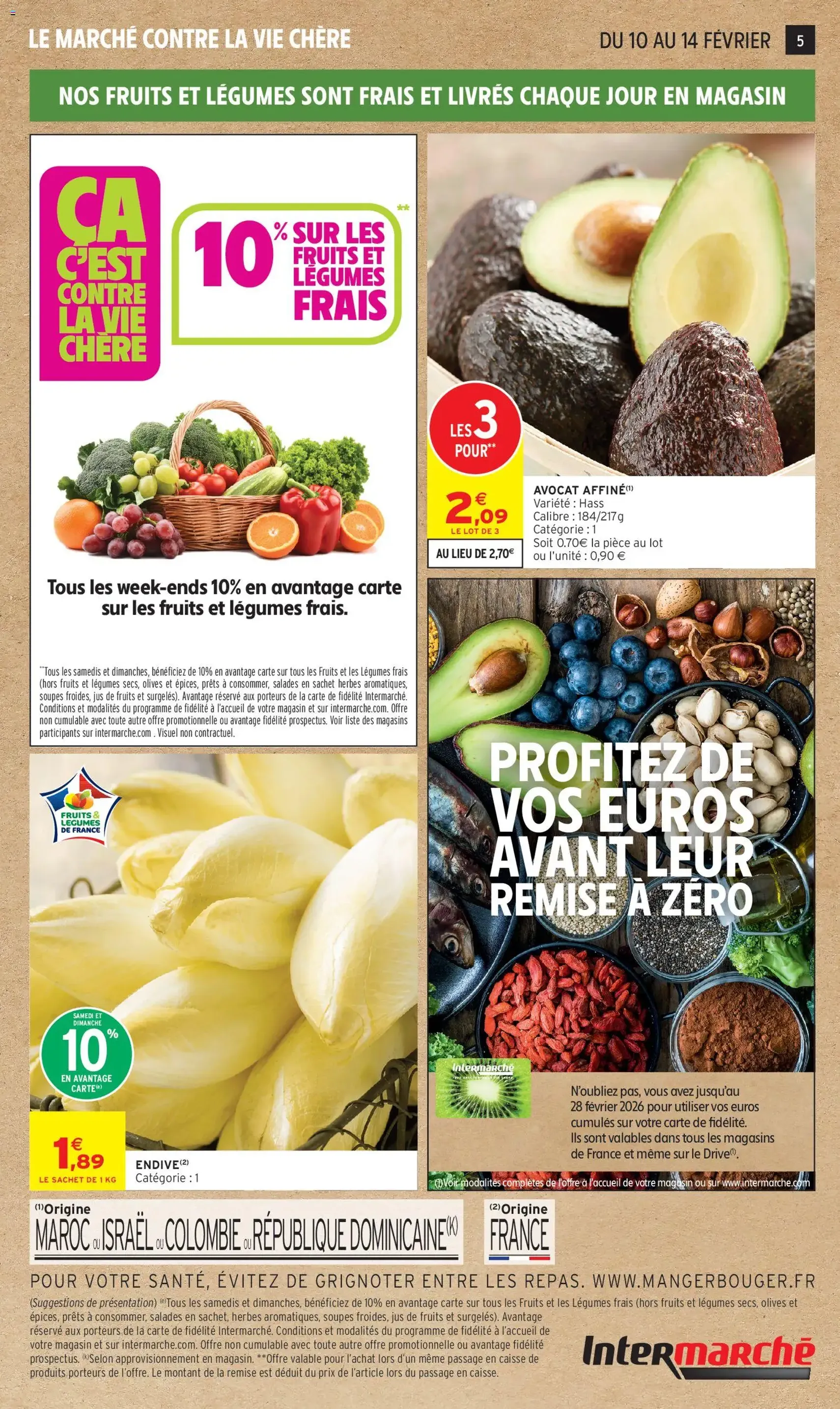 Intermarché catalogue semaine 7 - brochure valable à partir du 10/02/2026, page 5 sur 12