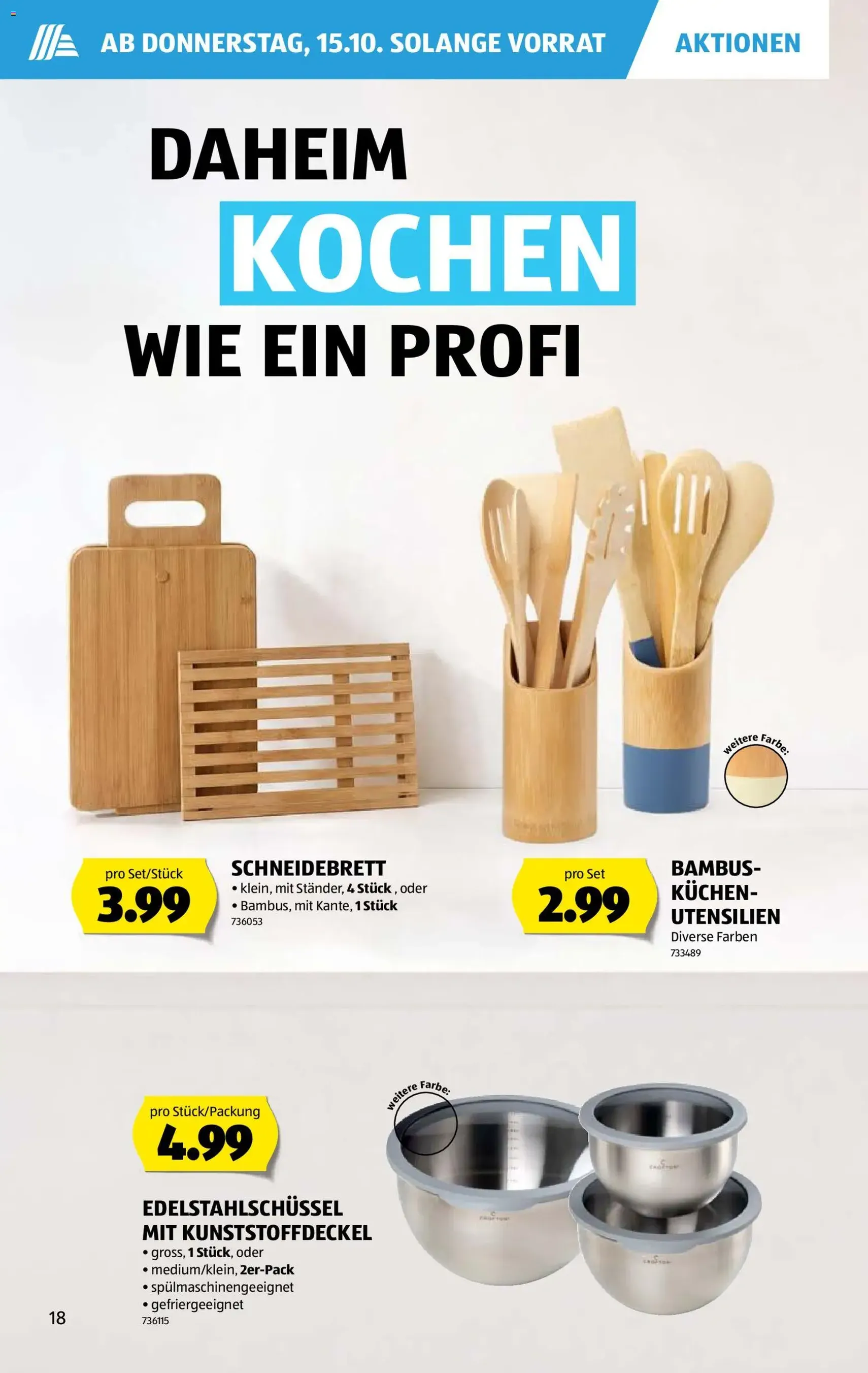 Aldi aktionen - Gültiger Prospekt ab 15.10.2026, Seite 18 von insgesamt 38
