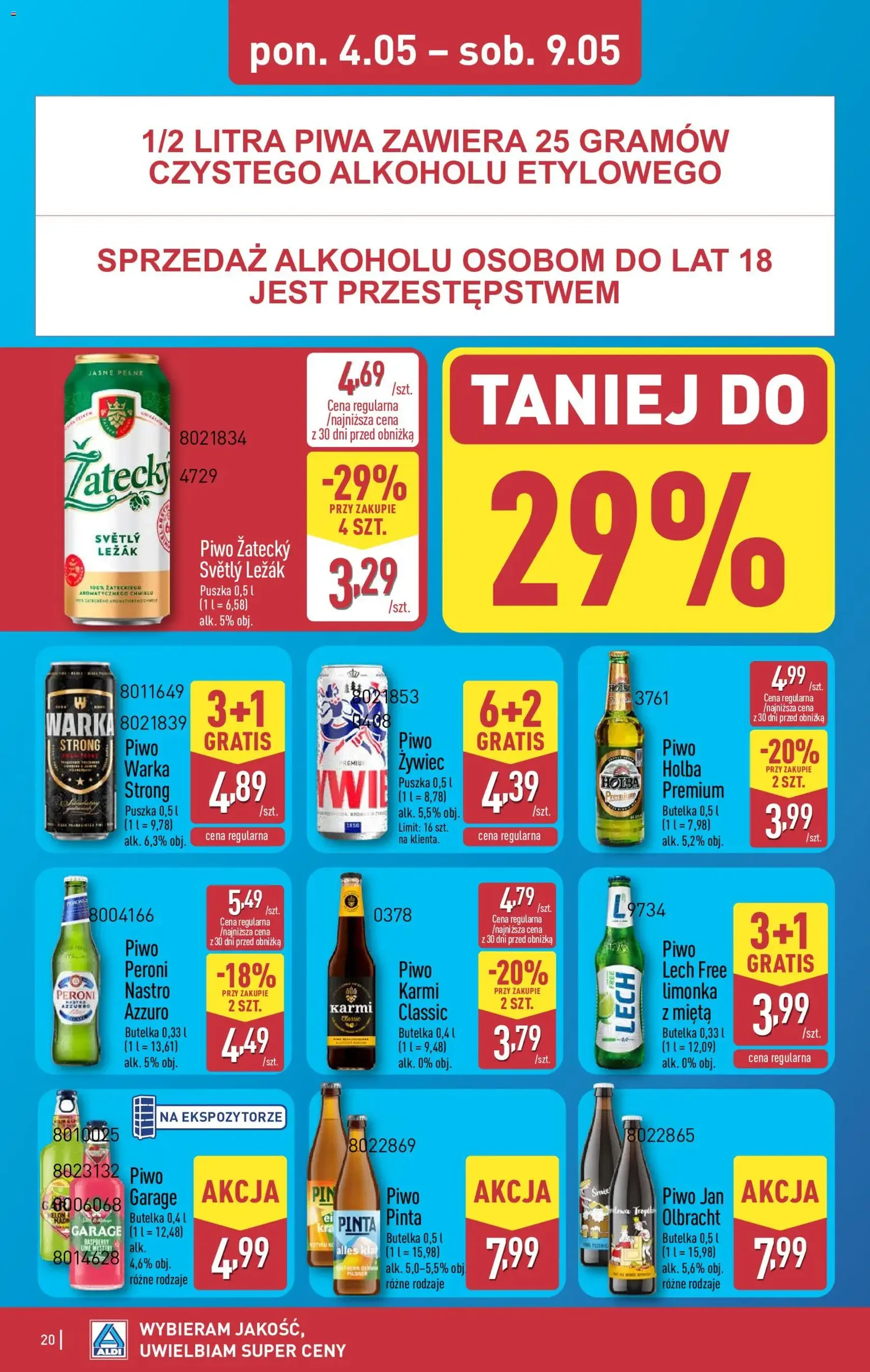 Aldi gazetka - ważny gazetka od 04.05.2026 strona 20 z 41