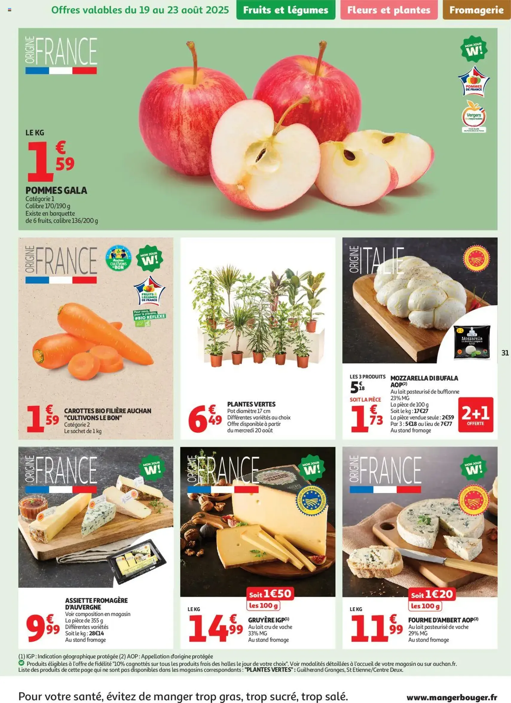 Auchan prospectus - brochure valable à partir du 19/08/2025, page 31 sur 46 Auchan prospectus - brochure valable à partir du 19/08/2025, page 31 sur 46