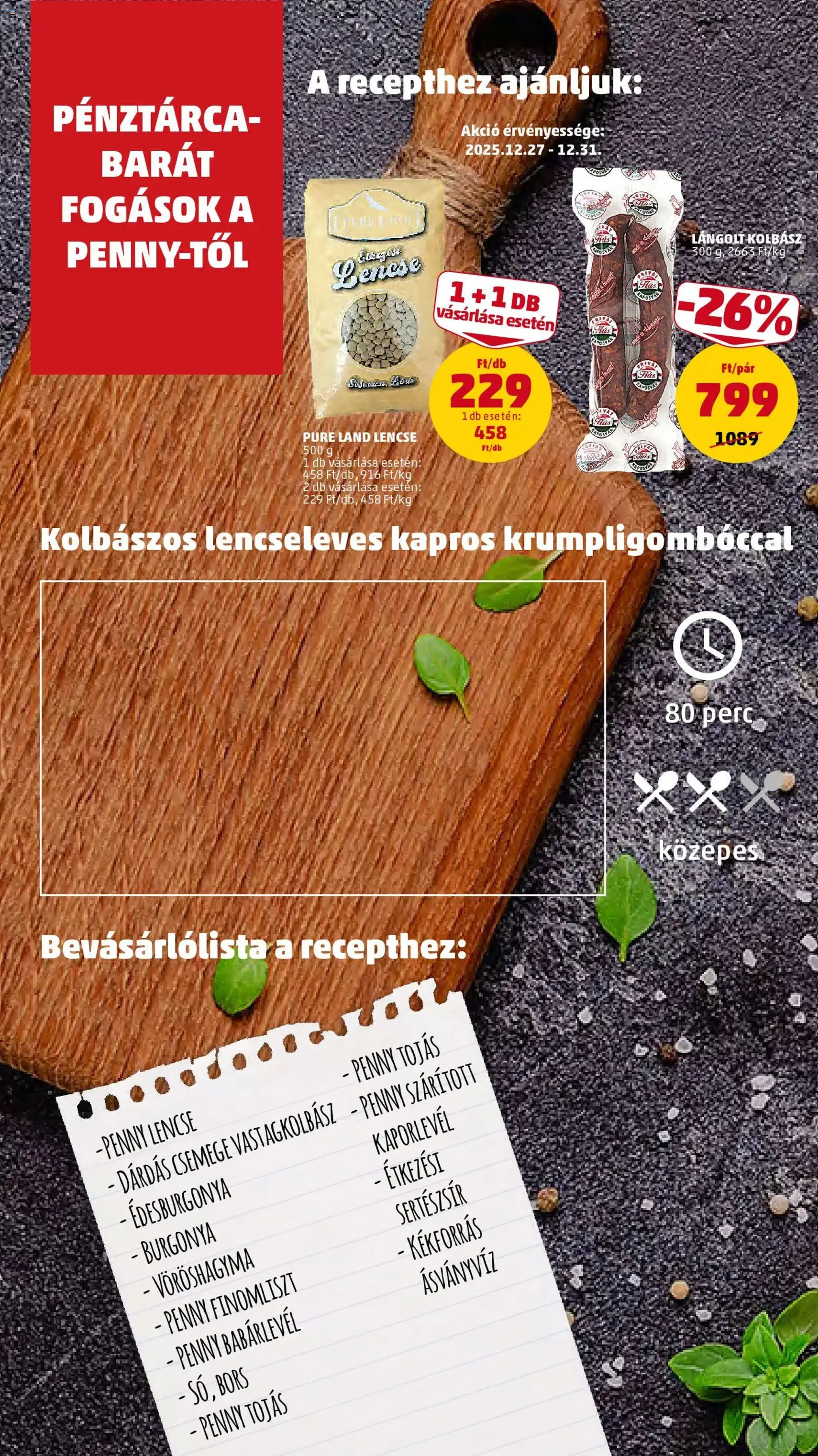 PENNY Akciós újság - 2025.12.27. érvényes szórólap 10 oldal 30 oldalból