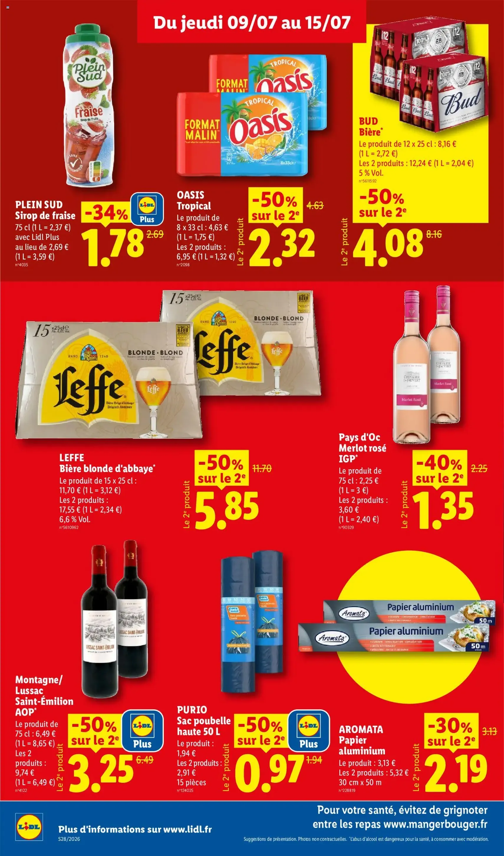 LIDL catalogue - brochure valable à partir du 09/07/2026, page 16 sur 68