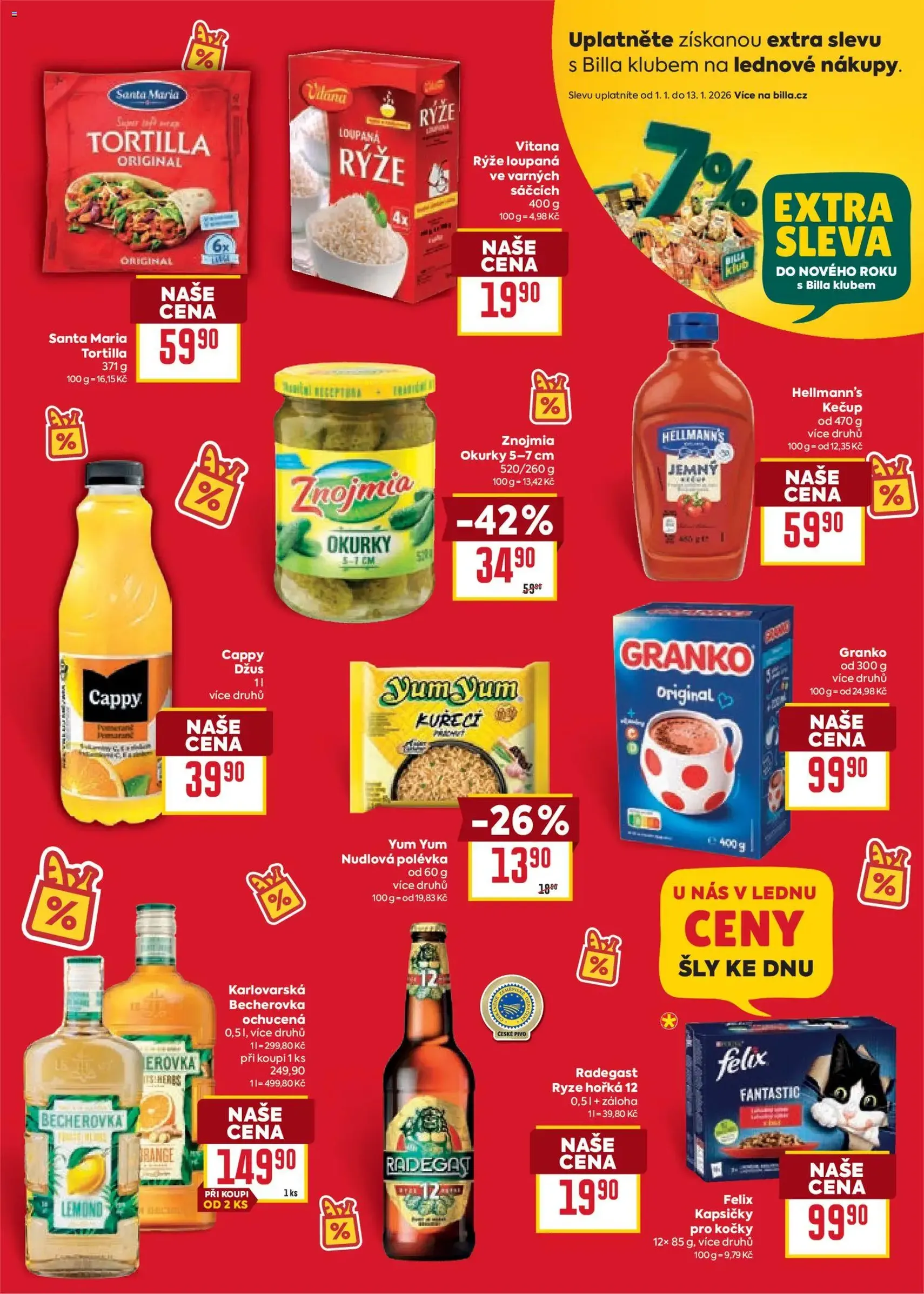 Billa Velký leták - platný leták od 02.01.2026 strana 3 z 38