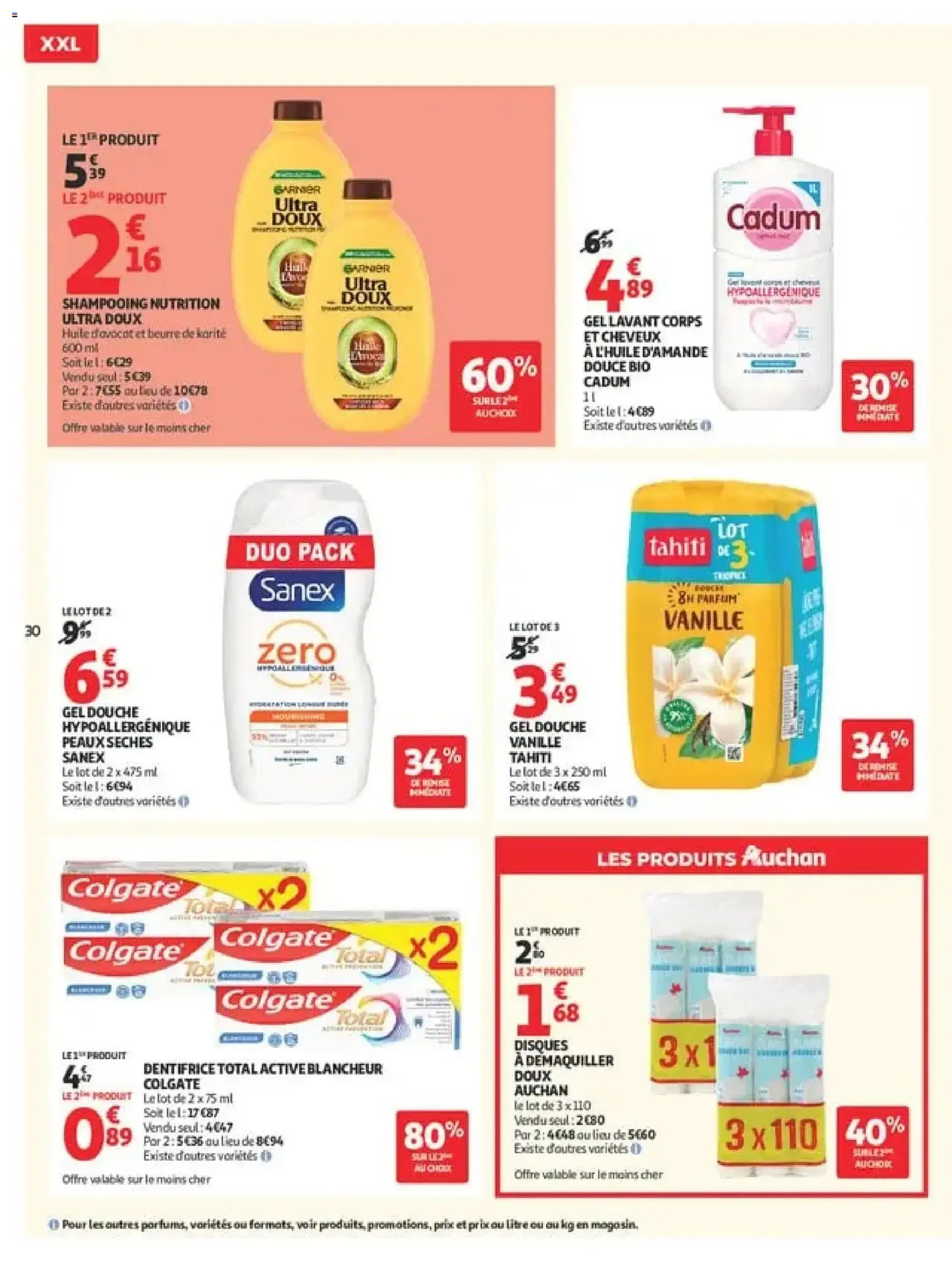 Auchan Promos XXL, rentrée - brochure valable à partir du 21/07/2026, page 30 sur 49