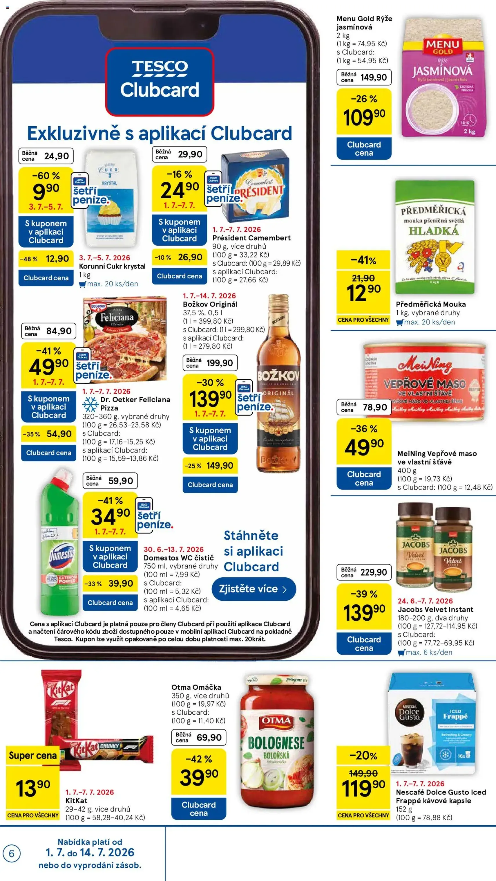 Tesco leták - Hypermarket - platný leták od 01.07.2026 strana 6 z 31