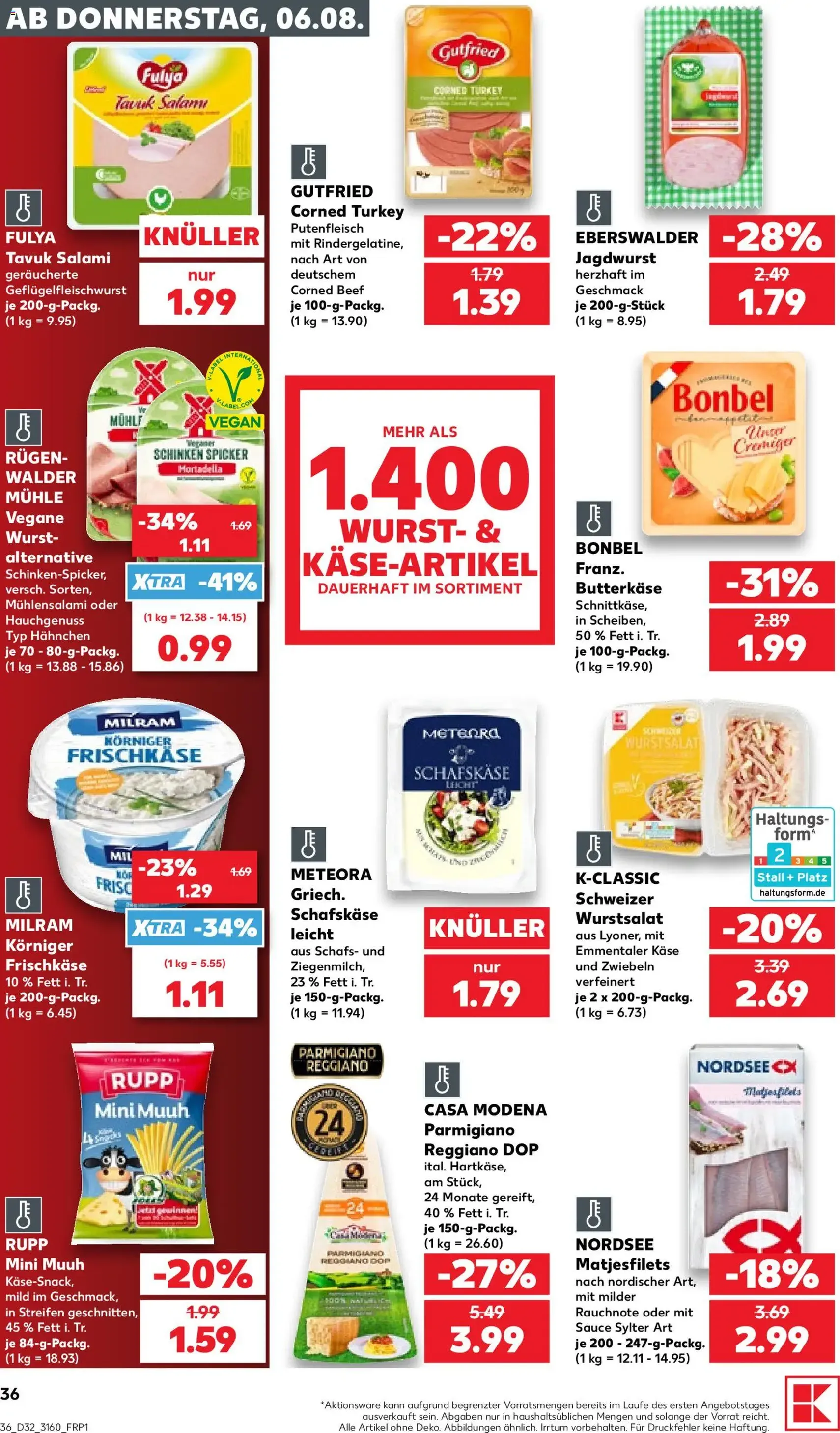 Kaufland Prospekt - Gültiger Prospekt ab 06.08.2026, Seite 36 von insgesamt 58