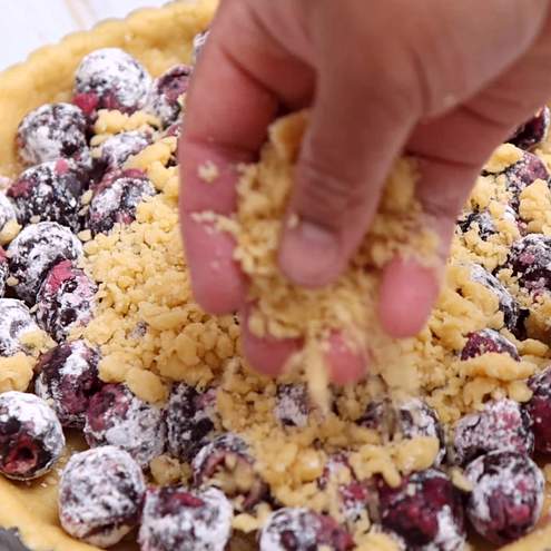Crostata di ciliegie fresche - procedimento 1