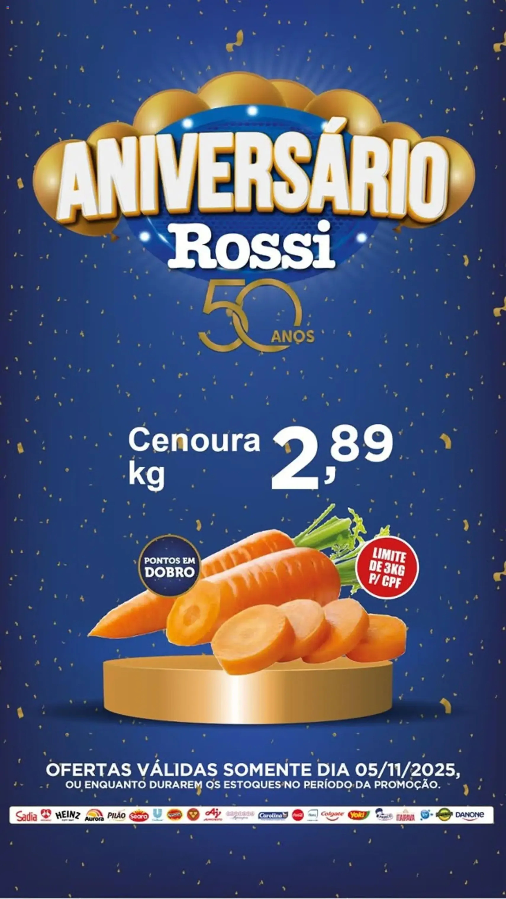Rossi Supermercados - Ofertas do Dia - folheto válido a partir de 05/11/2025 página 2 de 4