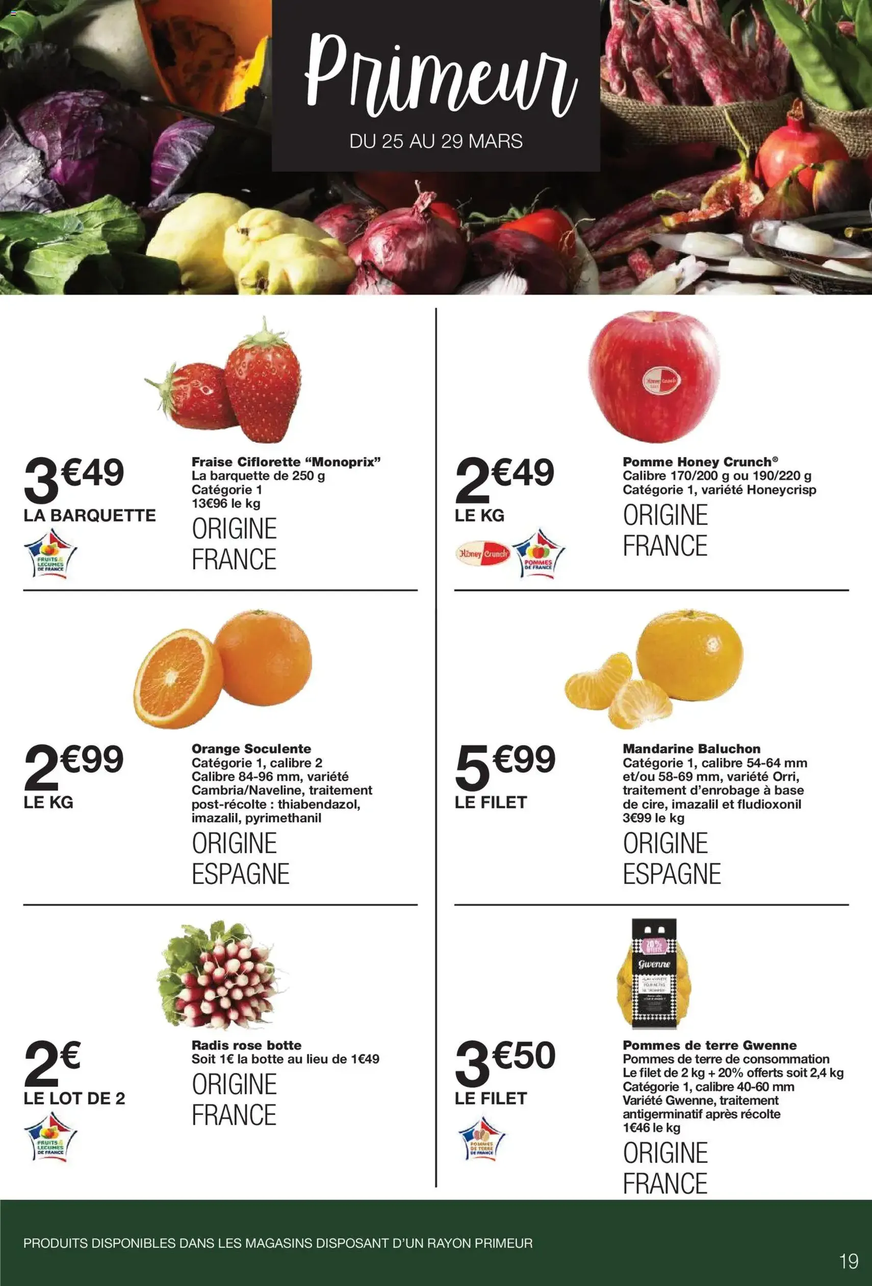 Monoprix catalogue - brochure valable à partir du 24/03/2026, page 19 sur 66
