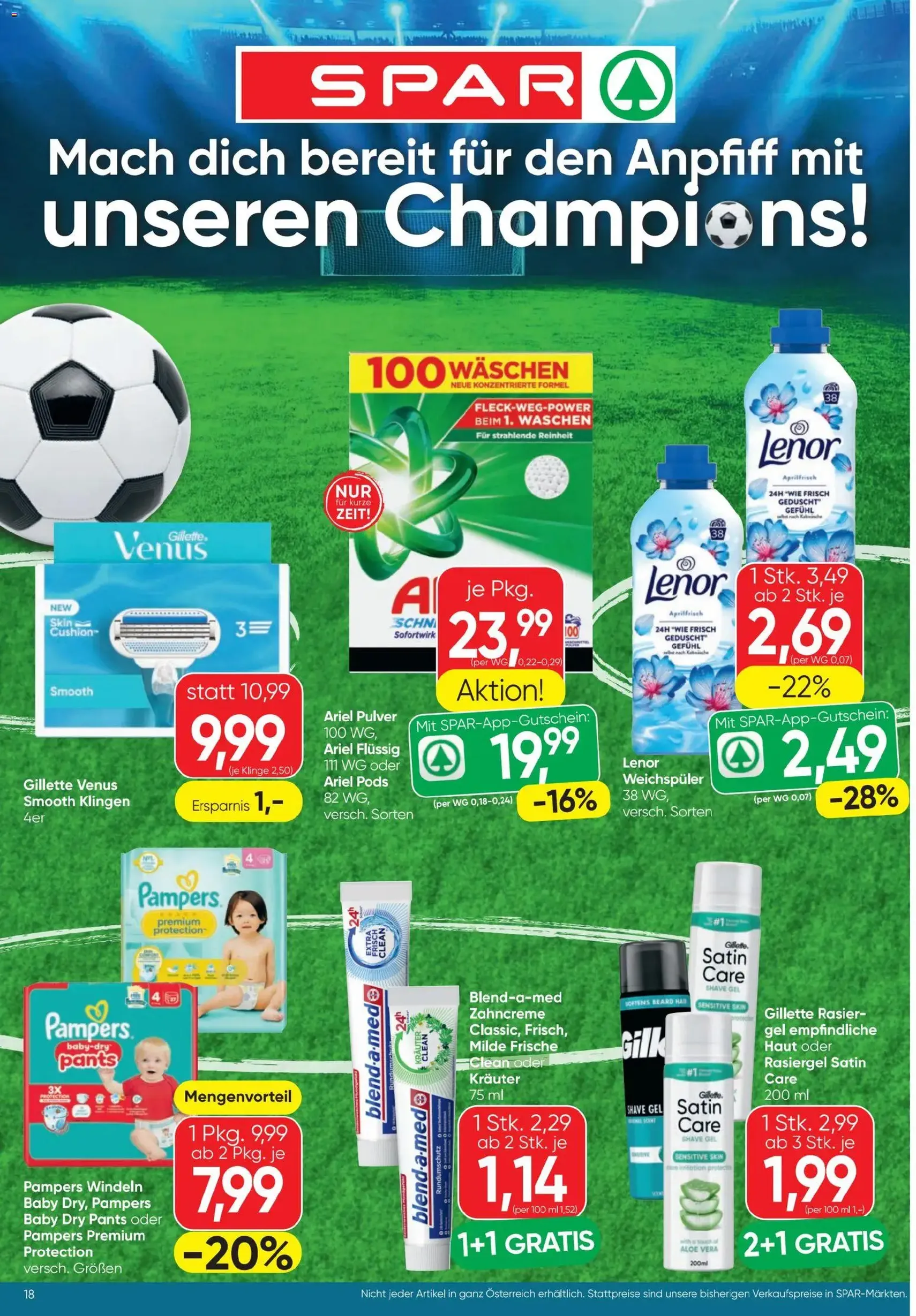 Spar Flugblatt - Gültiger Prospekt ab 03.06.2026, Seite 18 von insgesamt 20