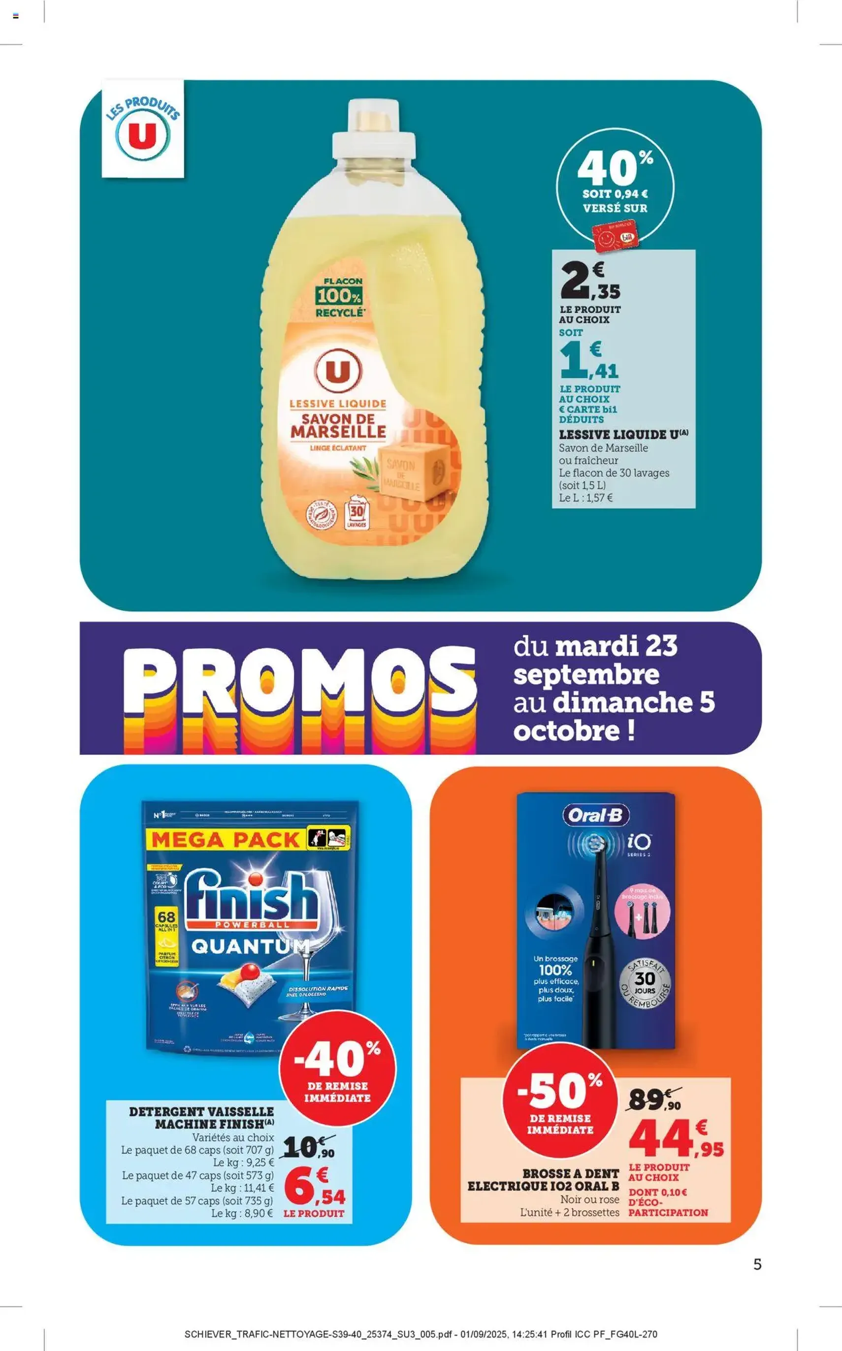 Bi1 catalogue - brochure valable à partir du 22/09/2025, page 5 sur 40