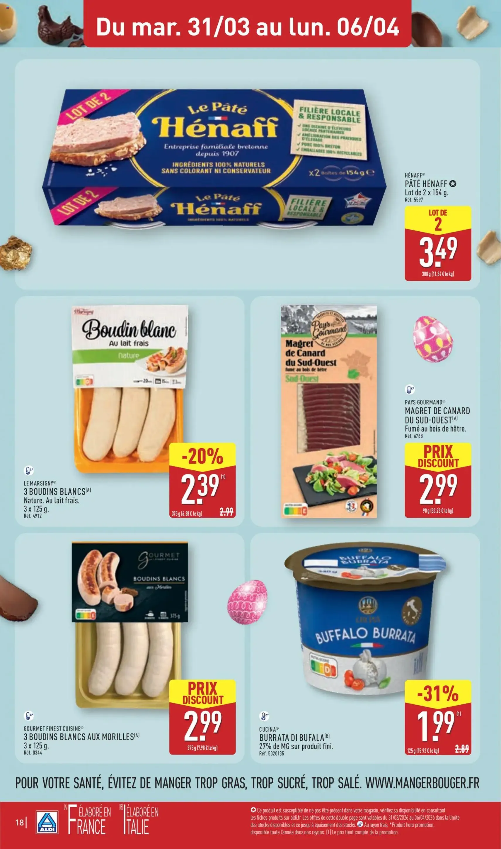 Aldi - Catalogue de la semaine 14 - brochure valable à partir du 31/03/2026, page 22 sur 54