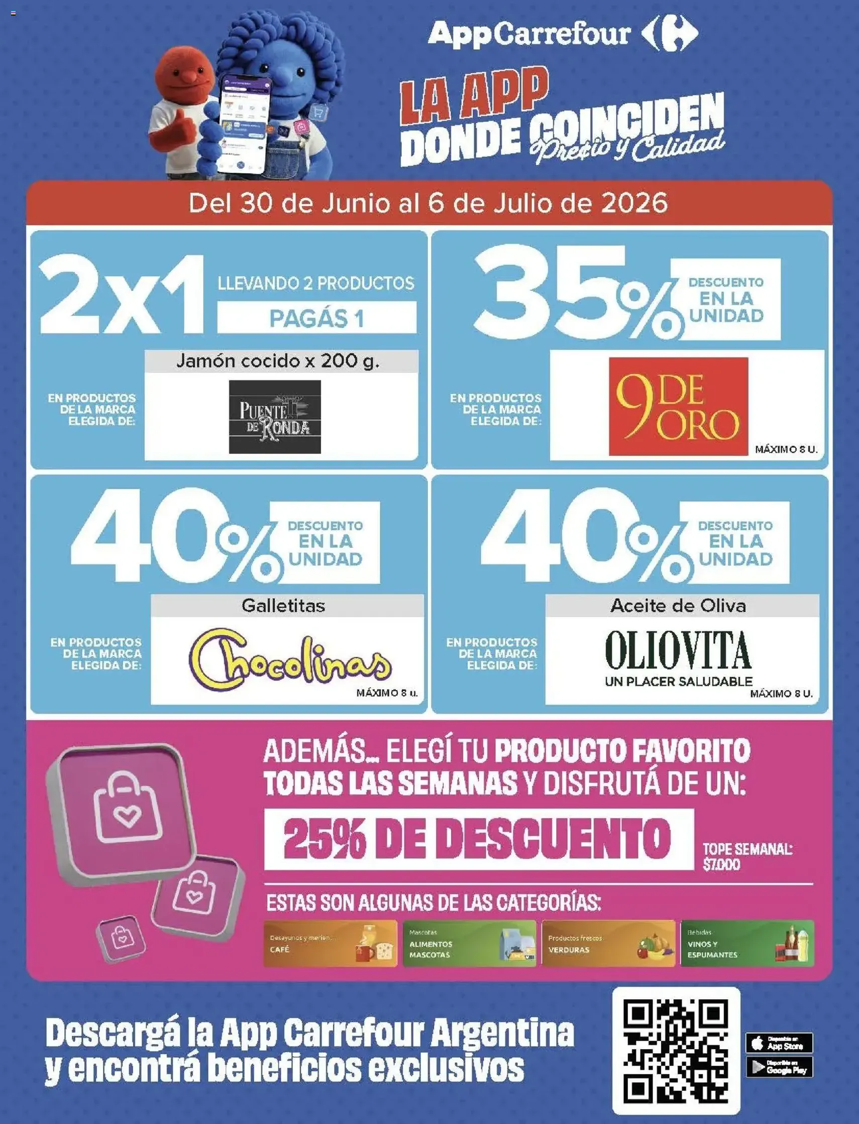 Carrefour ofertas - folleto válido desde 30/06/2026 página 4 de 63
