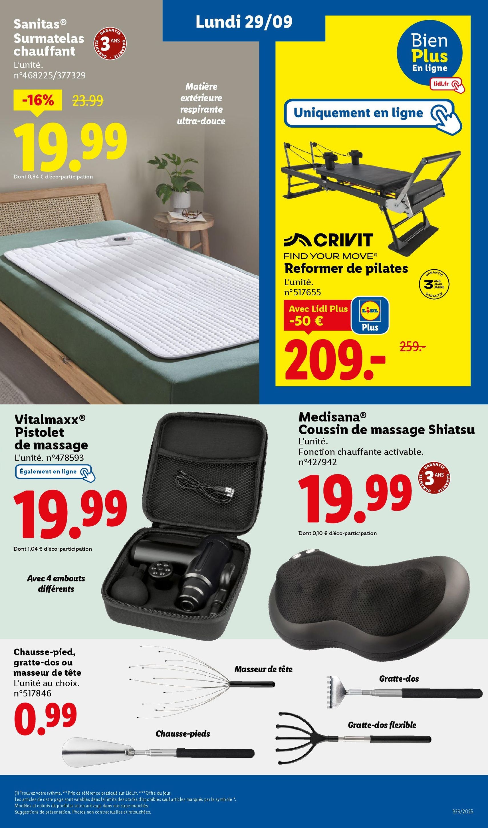 LIDL catalogue semaine 39 - brochure valable à partir du 25/09/2025, page 61 sur 73