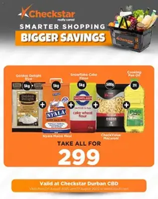 Check Star Specials - Flyer preview valid from 07/08/2025