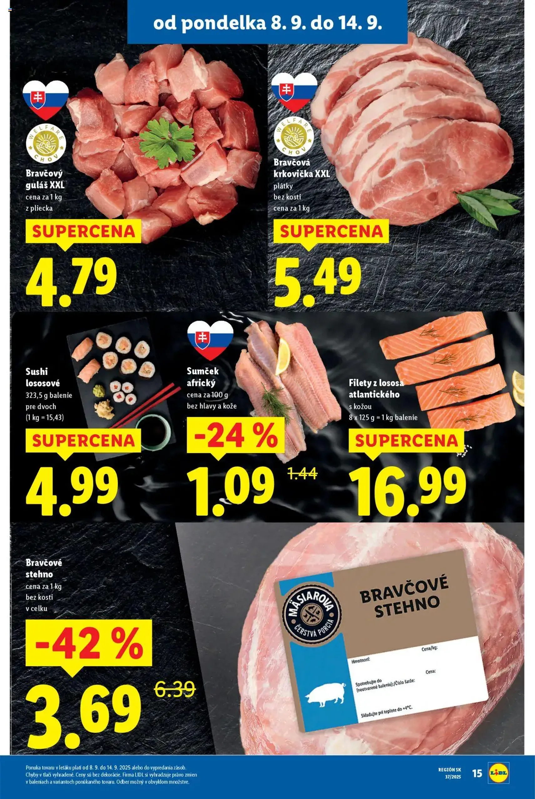 Lidl leták - platný leták od 08.09.2025 strana 15 z 91 Lidl leták - platný leták od 08.09.2025 strana 15 z 91