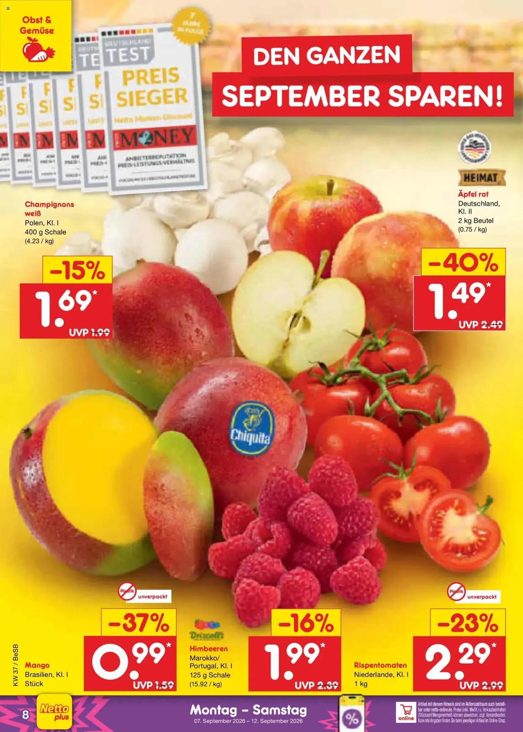 Netto Marken-Discount Prospekt - Gültiger Prospekt ab 07.09.2026, Seite 14 von insgesamt 71